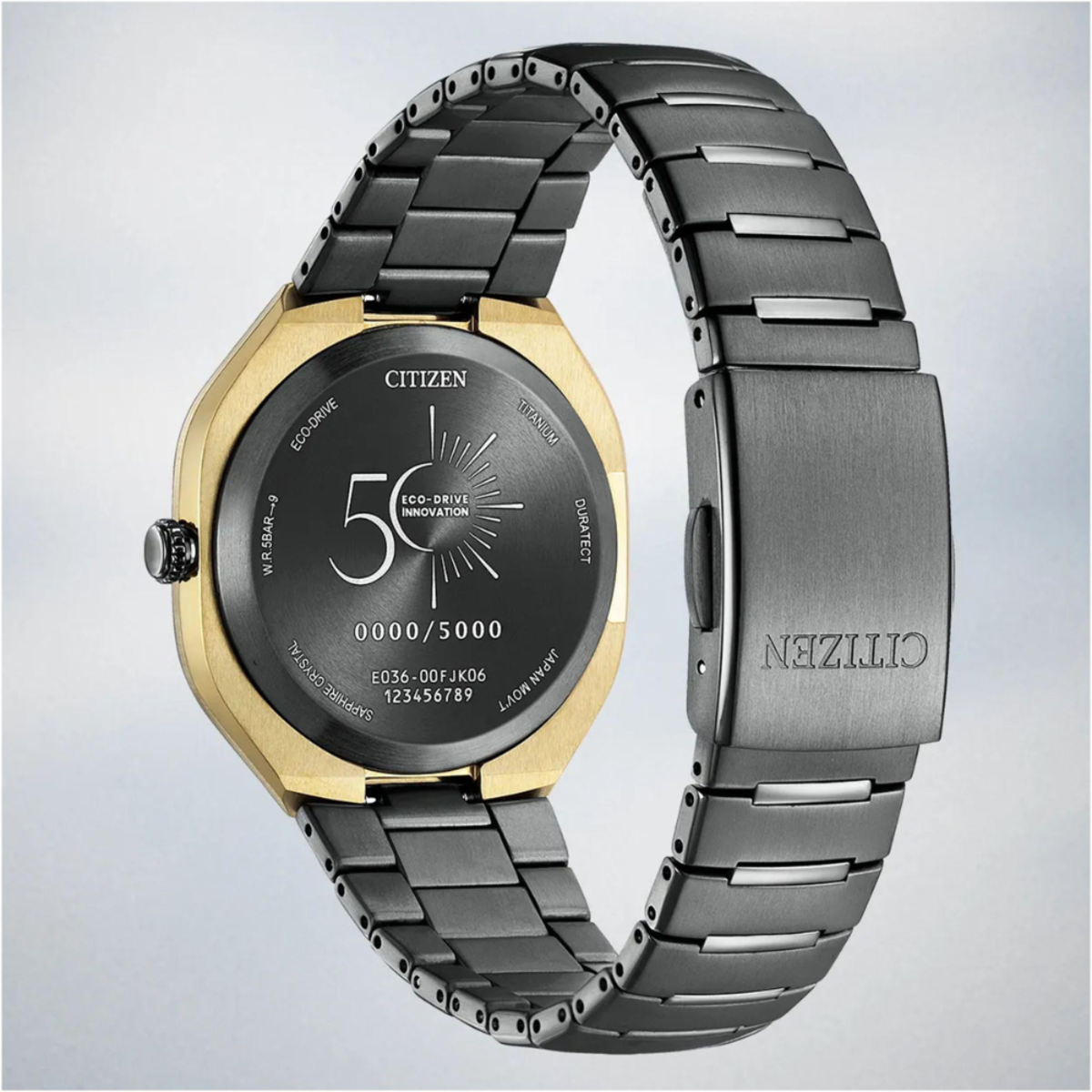 Citizen Eco-Drive 50th Anniversary Photon Super Titanium Watch BJ6569-59X