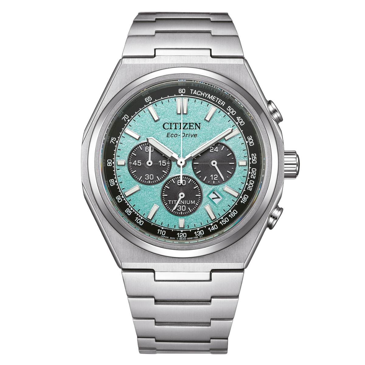 Citizen CA4610-85M CA4610-85 Forza Eco-Drive Super Titanium Zenshin Chronograph Mens Watch