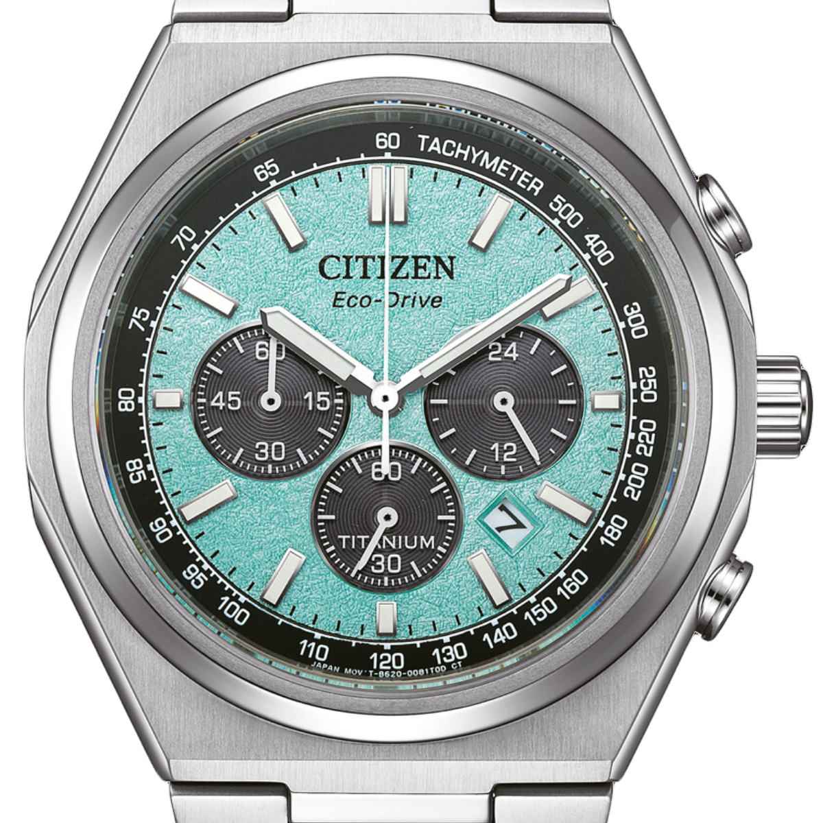 Citizen CA4610-85M CA4610-85 Forza Eco-Drive Super Titanium Zenshin Chronograph Mens Watch