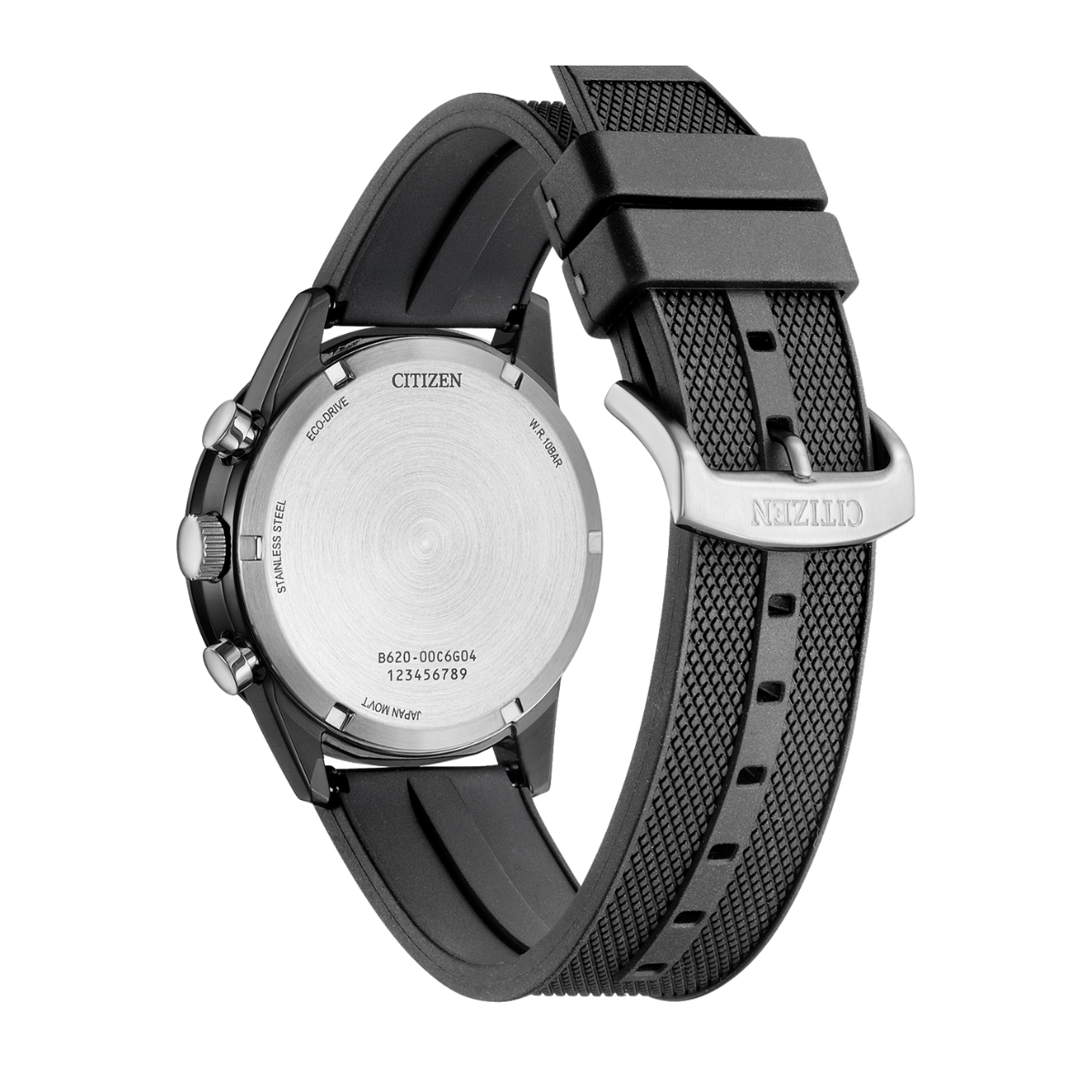 Citizen CA4625-02H Eco-Drive Chronograph: Sporty Black Rubber