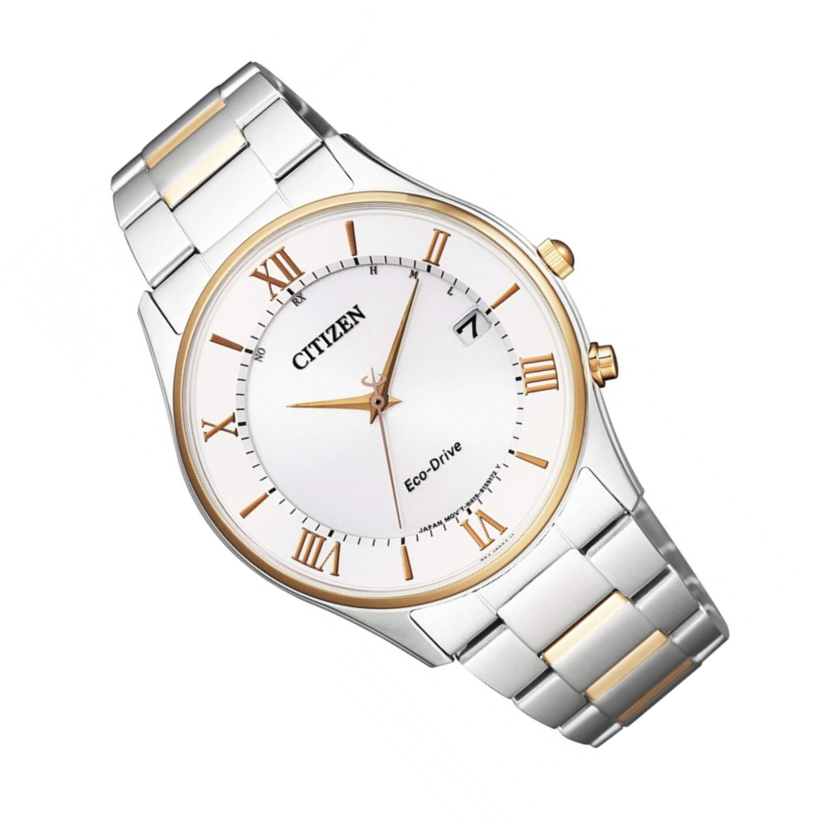 Citizen Collection AS1062-59A AS1062 AS1062-59 Eco-Drive Silver Dial Dress Watch