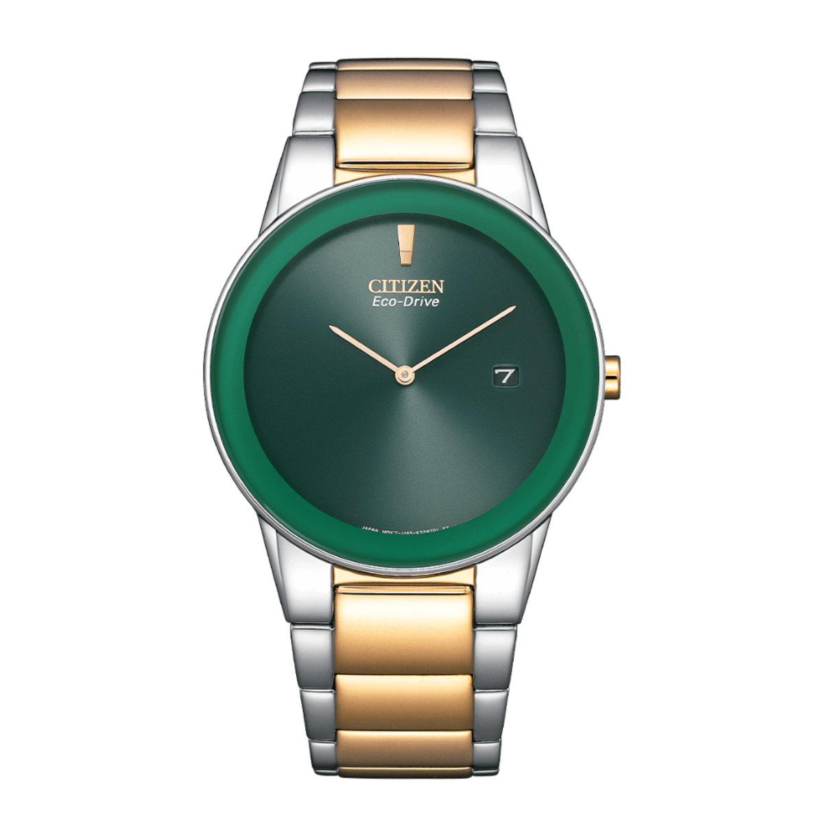 Citizen Eco-Drive AU1064-85X Green Dial Men's Watch