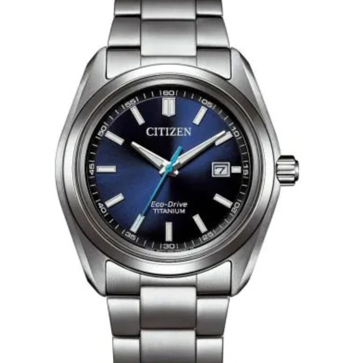 Citizen Eco-Drive Super Titanium Blue Dial Men's Watch AW1900-50L