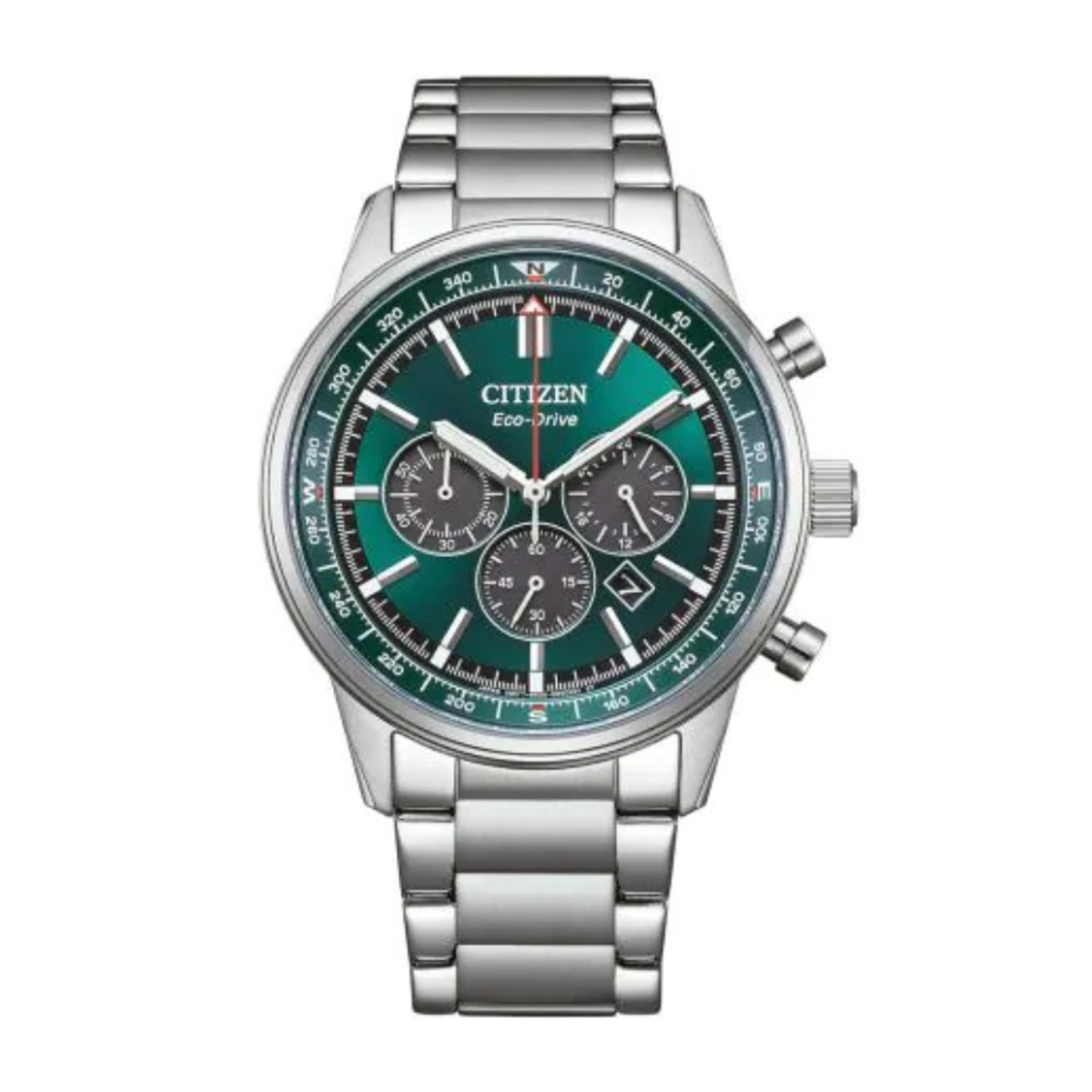 Citizen Eco-Drive Chronograph | CA4720-52X Green Dial