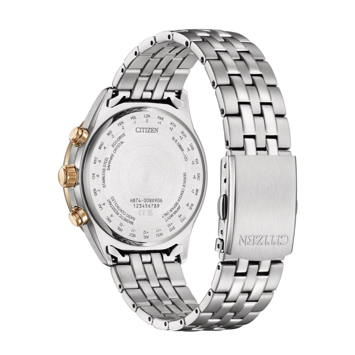 Citizen Eco-Drive Radio-Controlled Moon Phase Men's Watch BY1034-59A