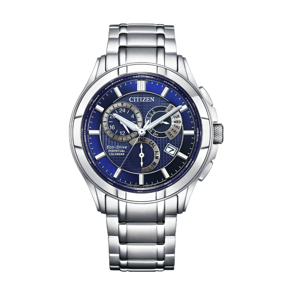 Citizen Eco-Drive Perpetual Calendar | BL8160-58L Blue Dial