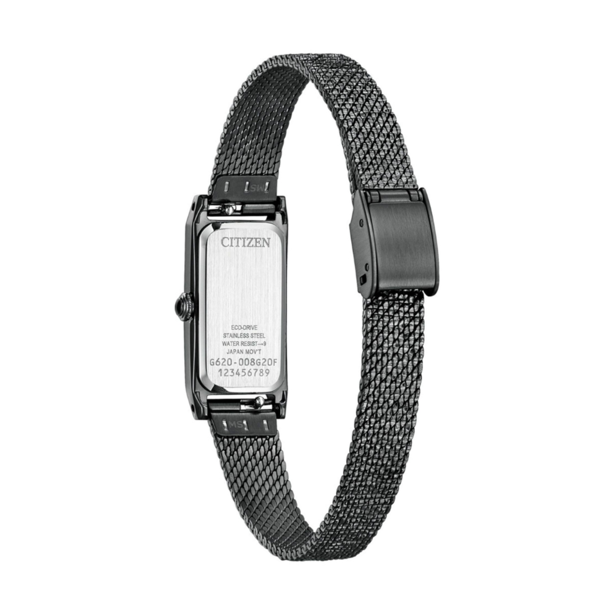 Citizen Eco-Drive Rectangular Mesh Limited Edition Women's Watch EG7048-56E
