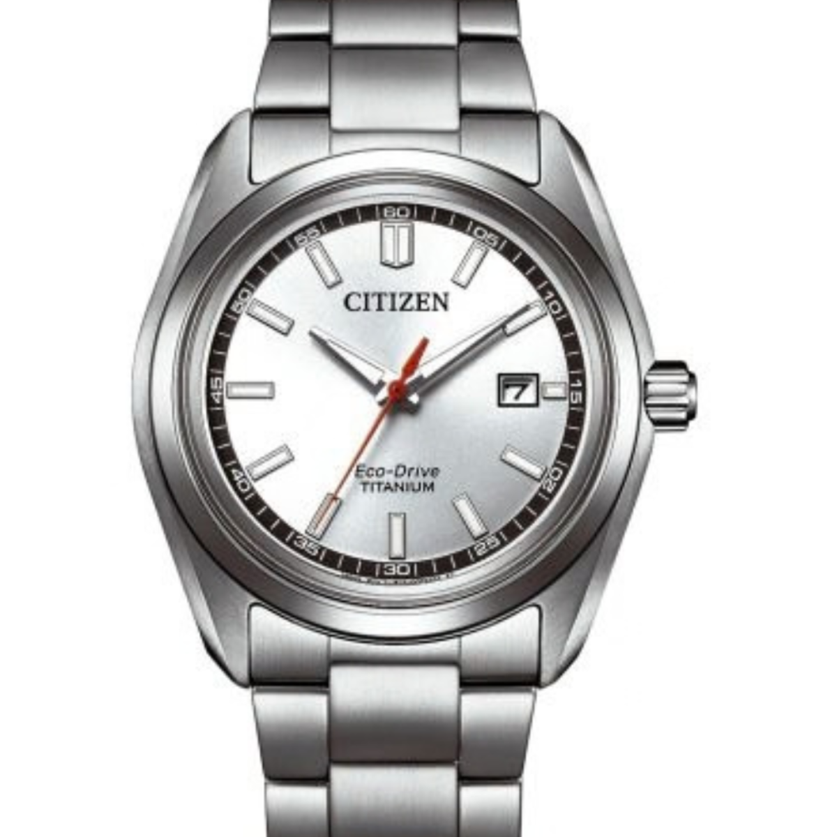 Citizen Eco-Drive Super Titanium Silver Dial Men's Watch AW1900-50A