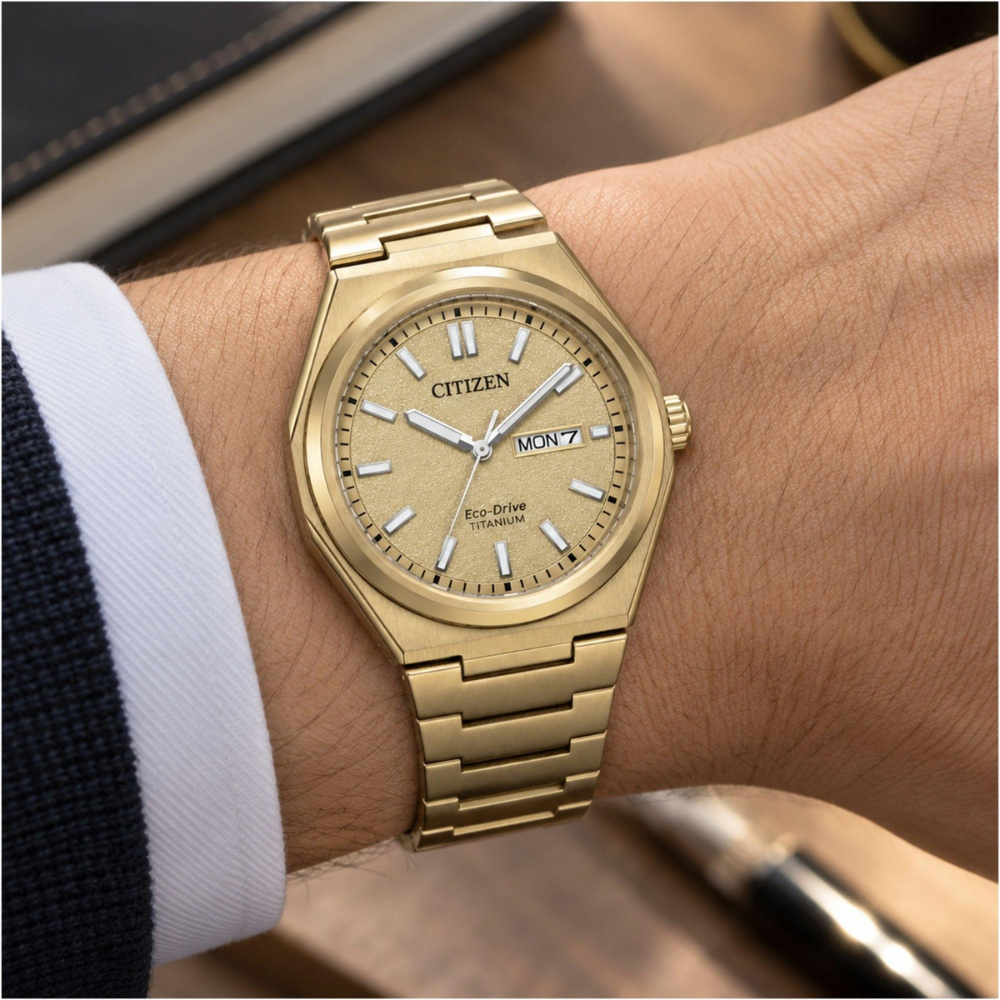Citizen Eco-Drive Zenshin Limited Edition Men's Hexagon Watch AW0132-55P