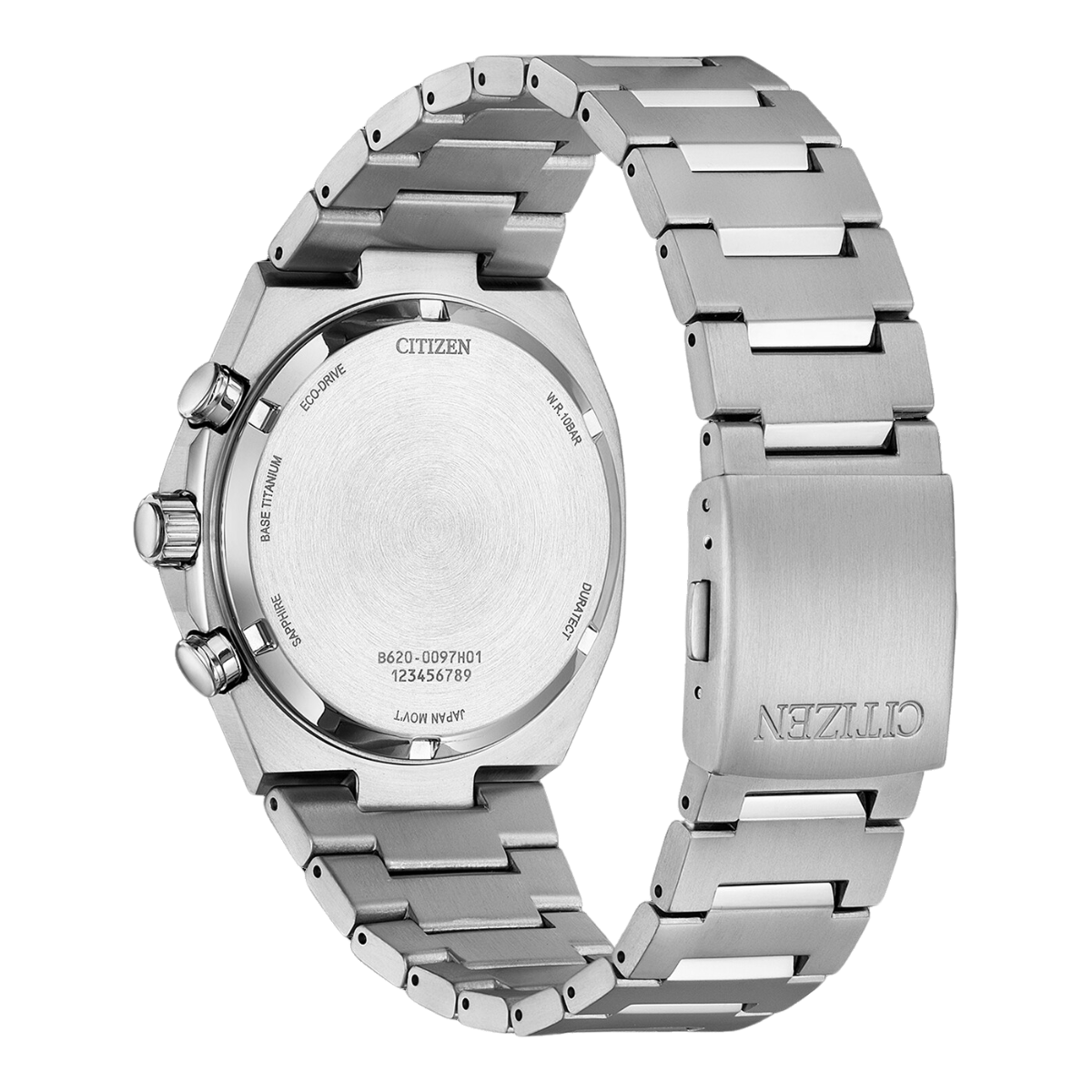 Citizen CA4610-85L CA4610-85 Forza Eco-Drive Super Titanium  Zenshin Chronograph Mens Watch