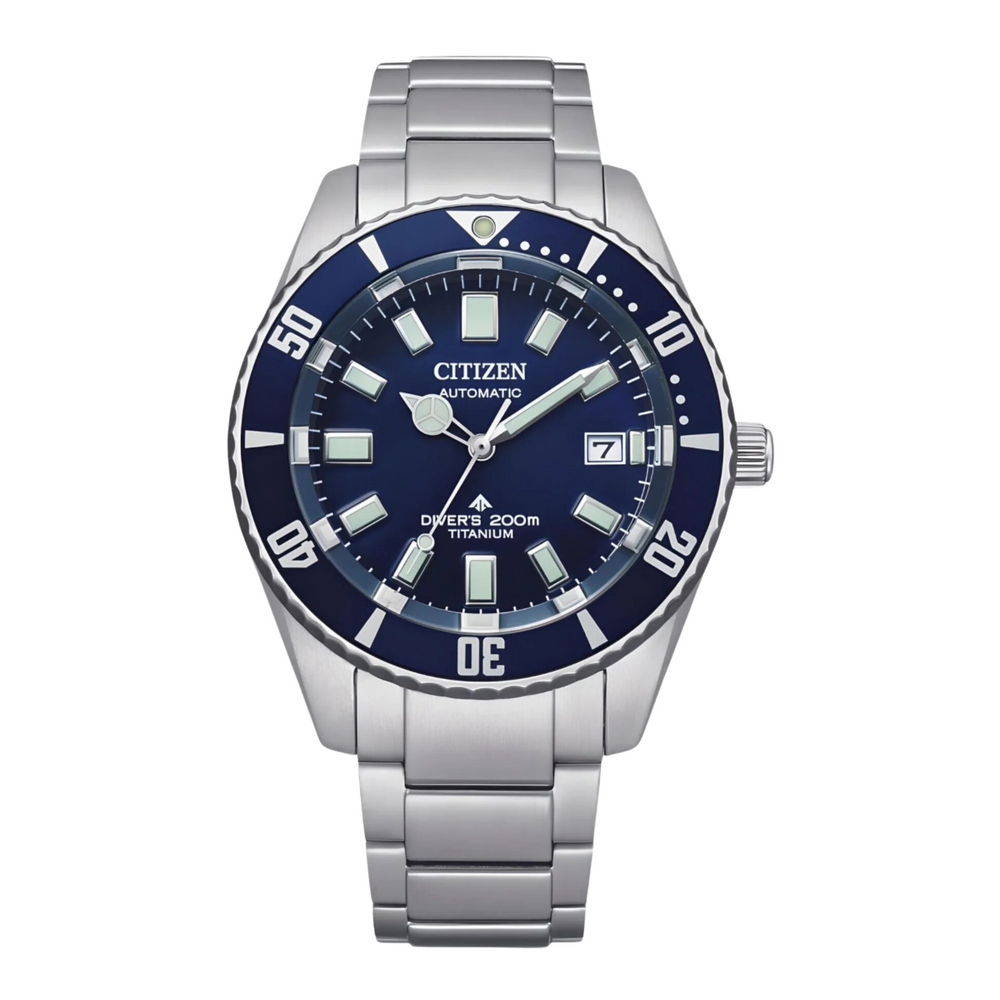 Citizen Promaster Marine Titanium NB6021-68L Diving Blue Dial ...
