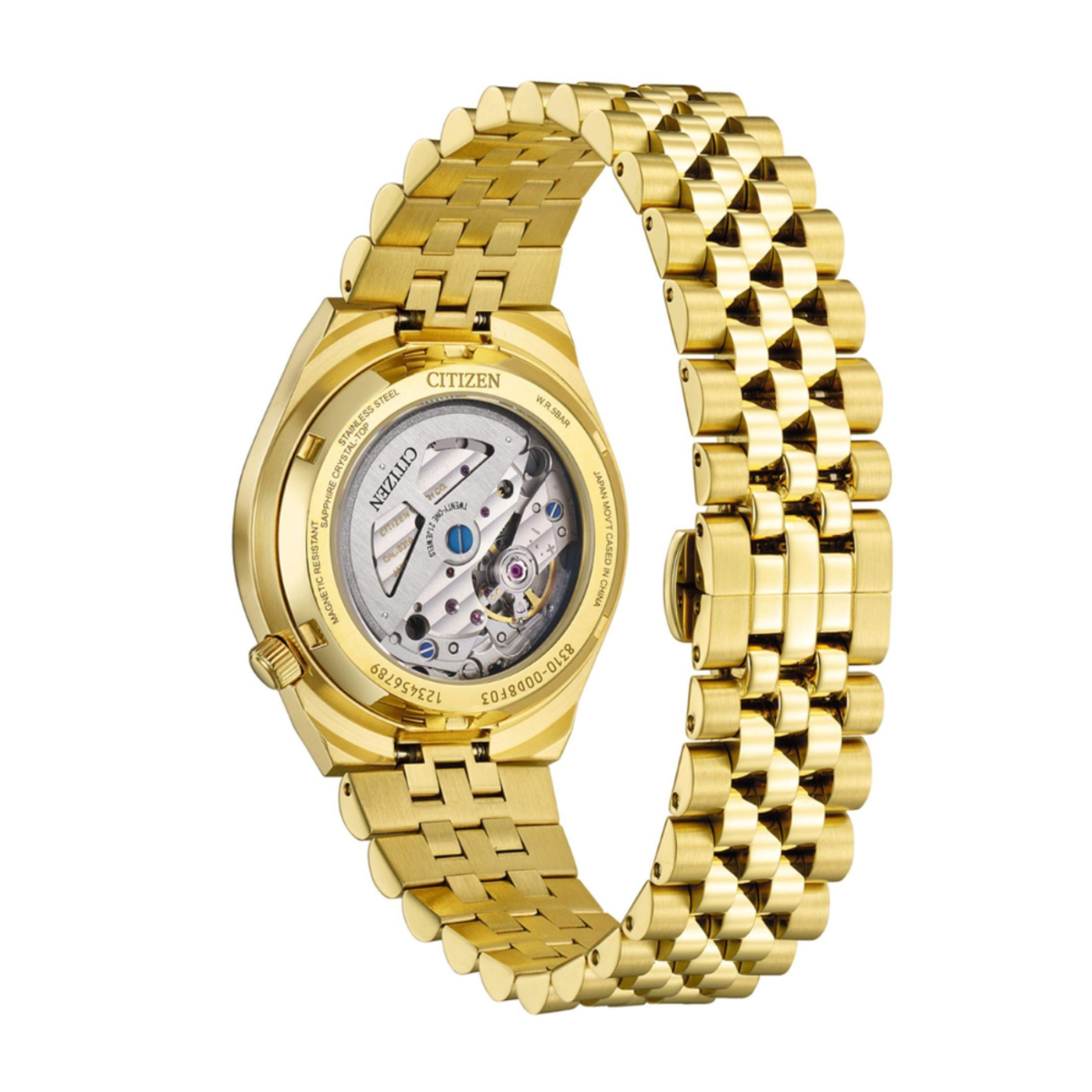 Citizen Mini Tsuyosa 60 Gold Automatic Watch NK0032-56A