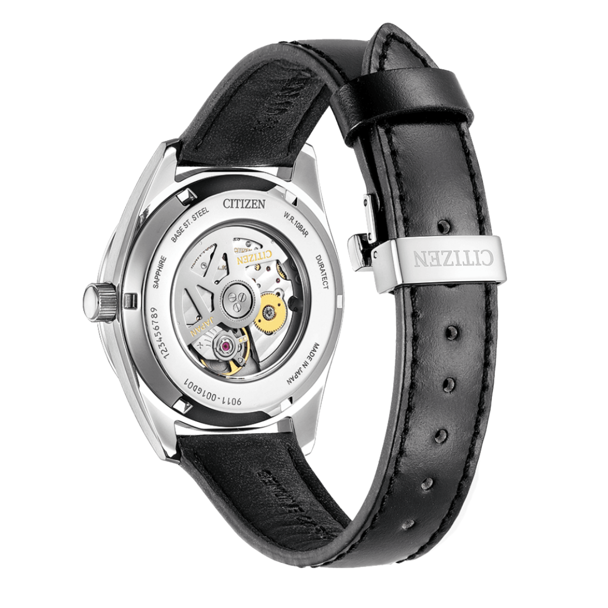 Citizen NB1060-04A NB1060 NB1060-04 Collection Automatic Silver Leaf Lacquer Dial Watch