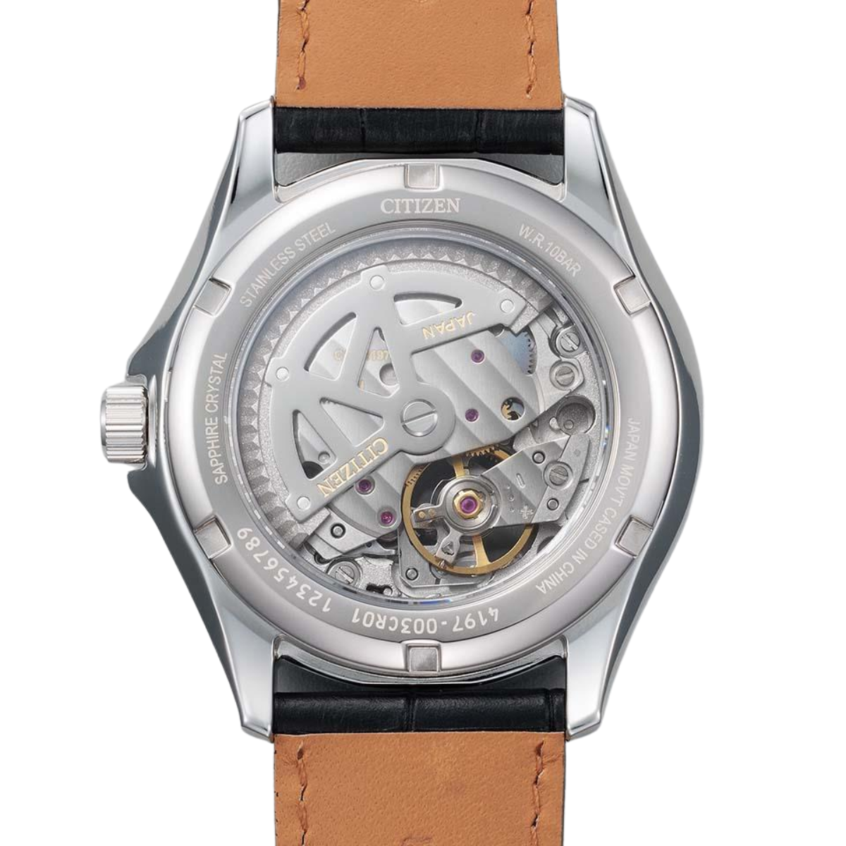 Citizen NP1011-08A Collection Classic Automatic Open Heart Watch