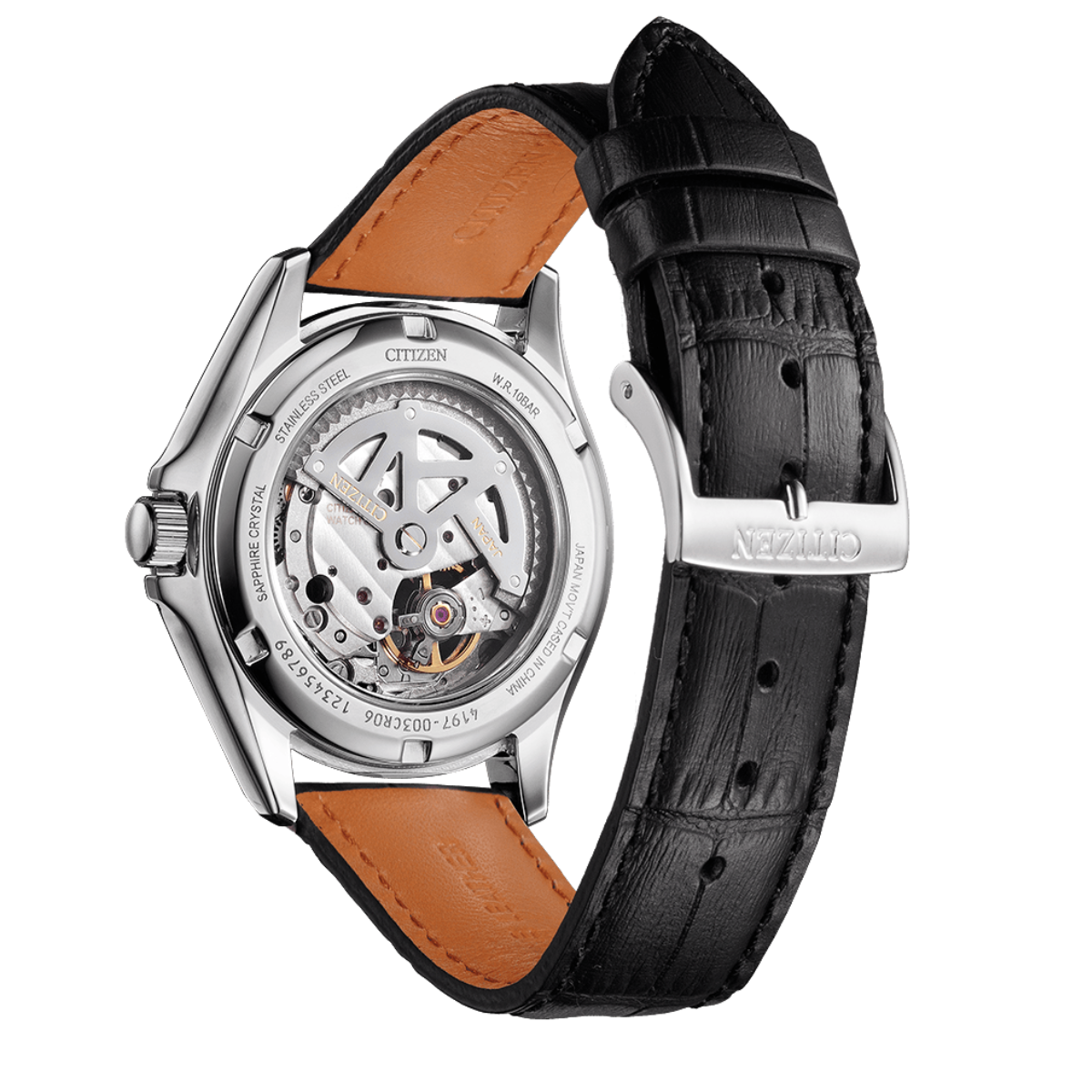 Citizen NP1011-08A Collection Classic Automatic Open Heart Watch
