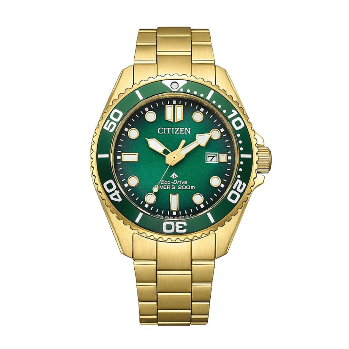 Citizen Promaster BN0262-59W Eco-Drive Green Dial Men's Watch