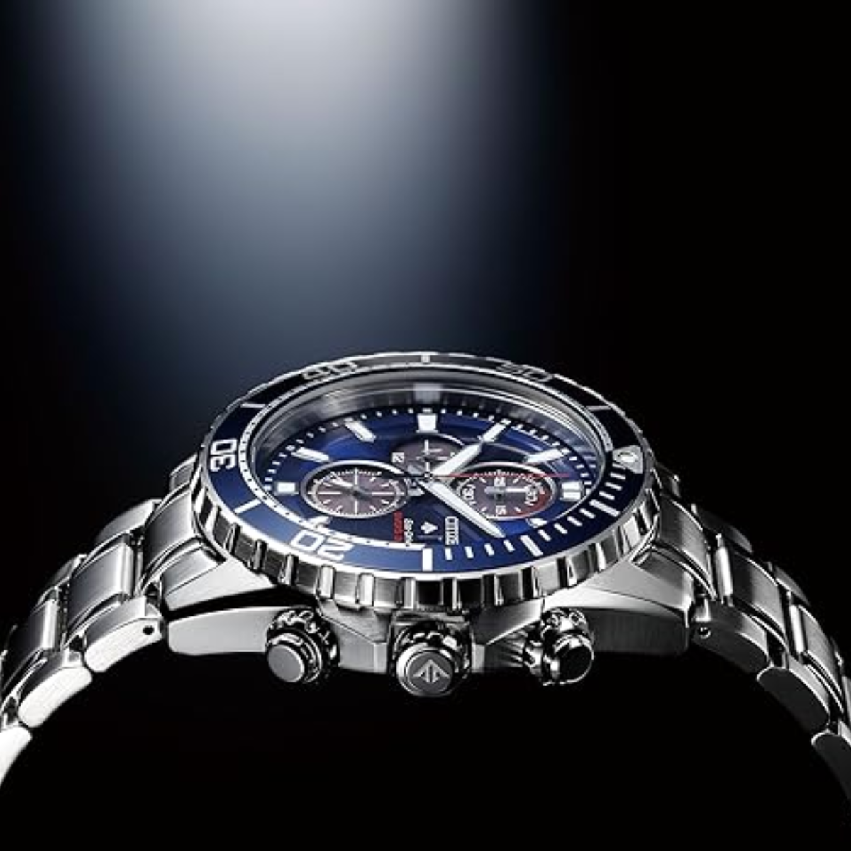 Citizen Promaster CA0710-91L CA0710 CA0710-91 Eco-Drive Blue Dial Mens Watch
