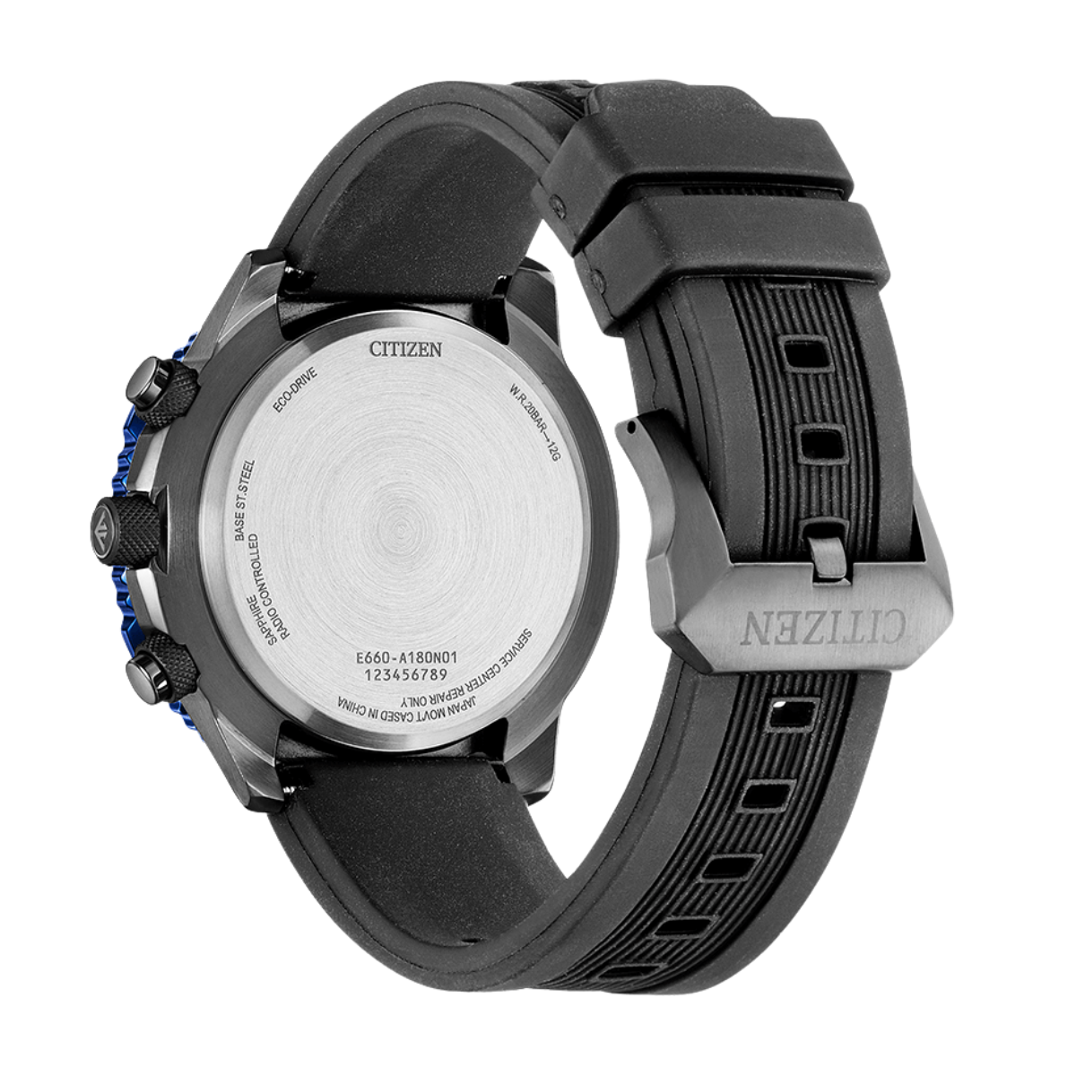Citizen Promaster CB5006-02L CB5006 SKY Chronograph Blue Dial Eco-Drive Rubber Watch