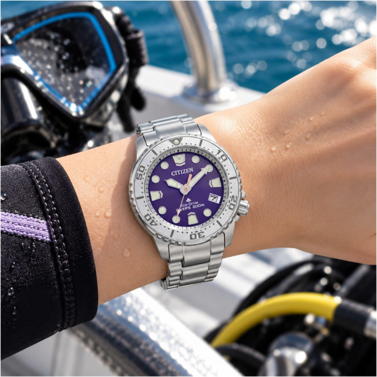 Citizen Promaster Mini Marine Eco-Drive Women's Diver EO2027-50X Watch