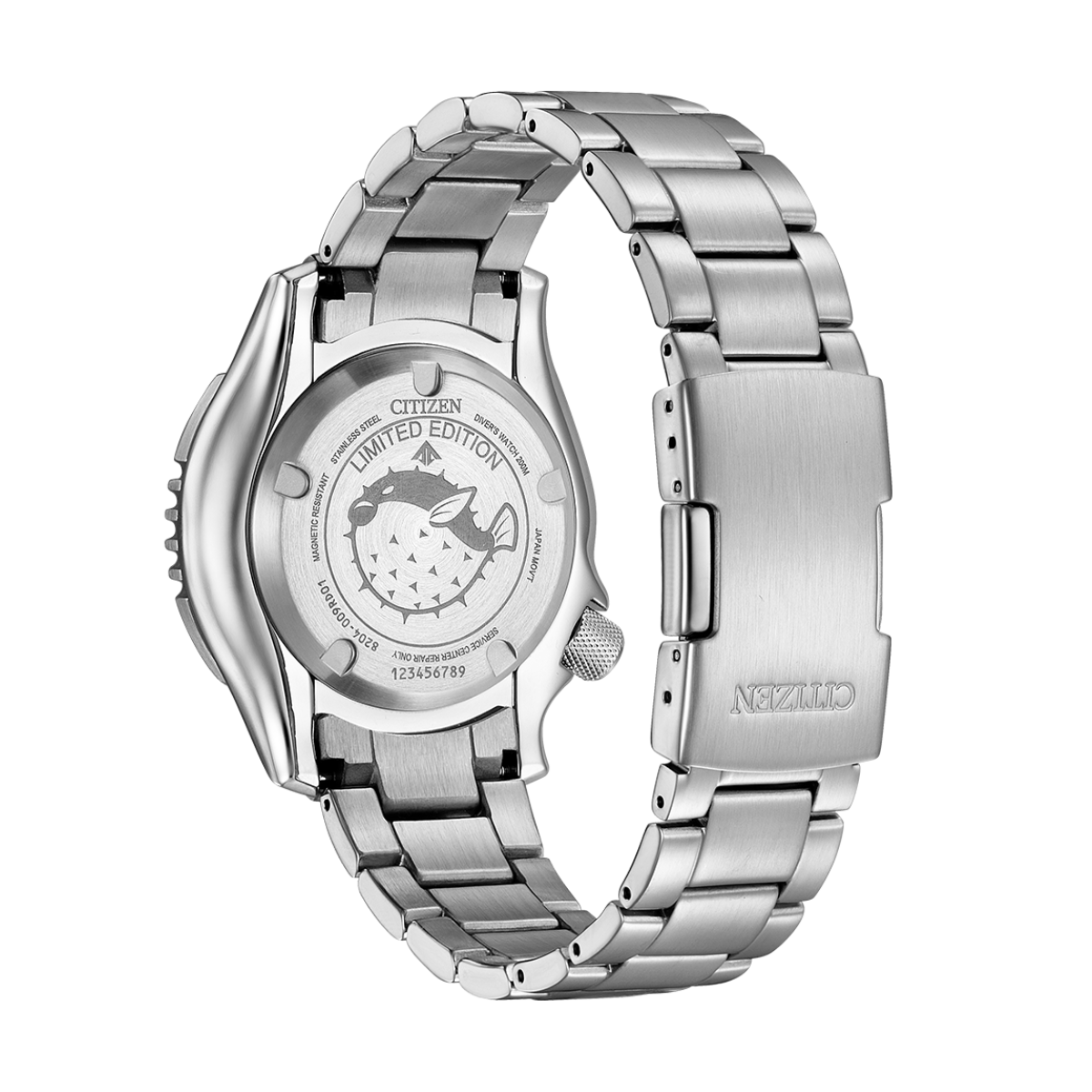 Citizen Promaster NY0160-66E NY0160 Marine FUGU Divers Mechanical Limited Edition Watch