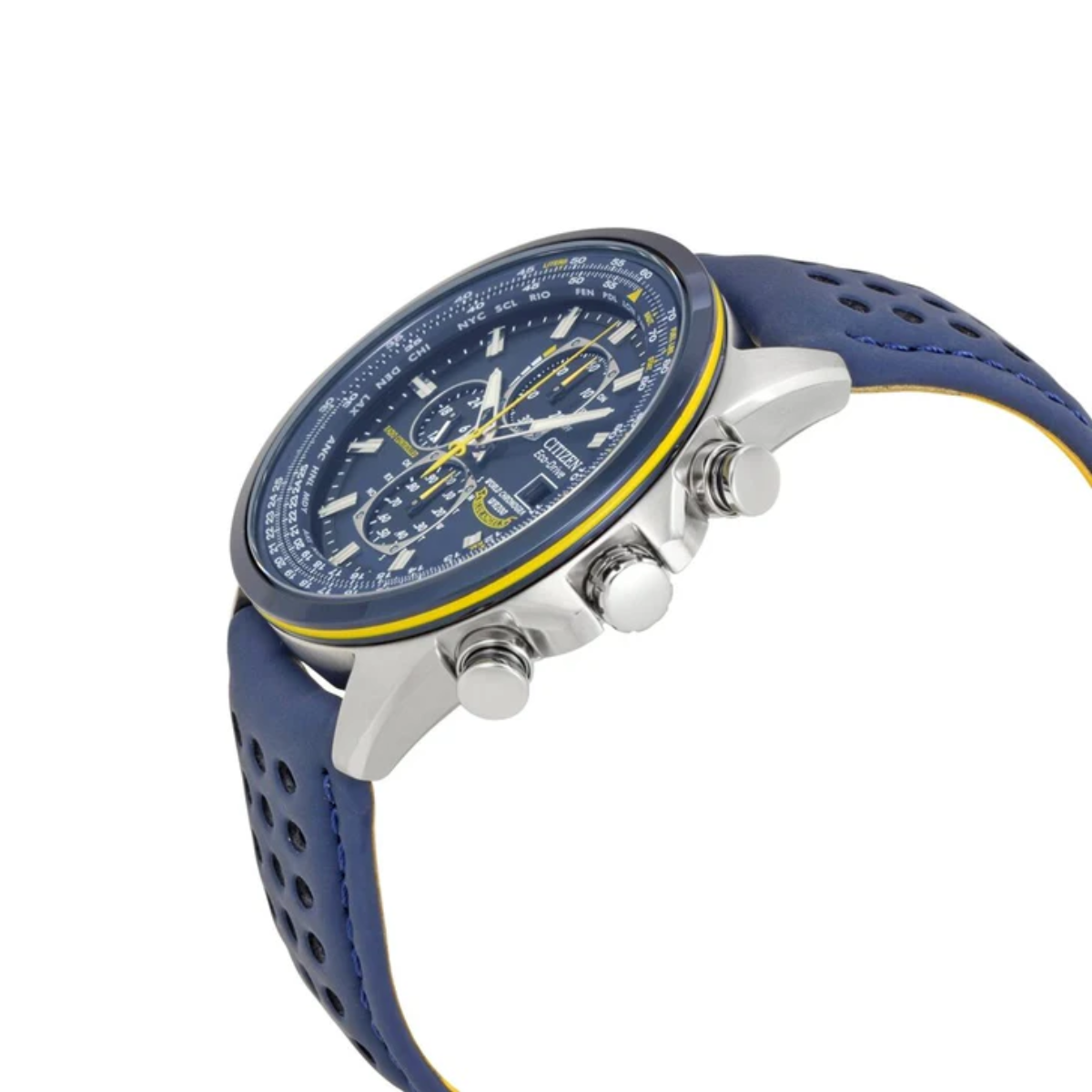 Citizen Promaster AT8020-03L AT8020 " Blue Angel" Chronograph Eco-Drive Mens Watch