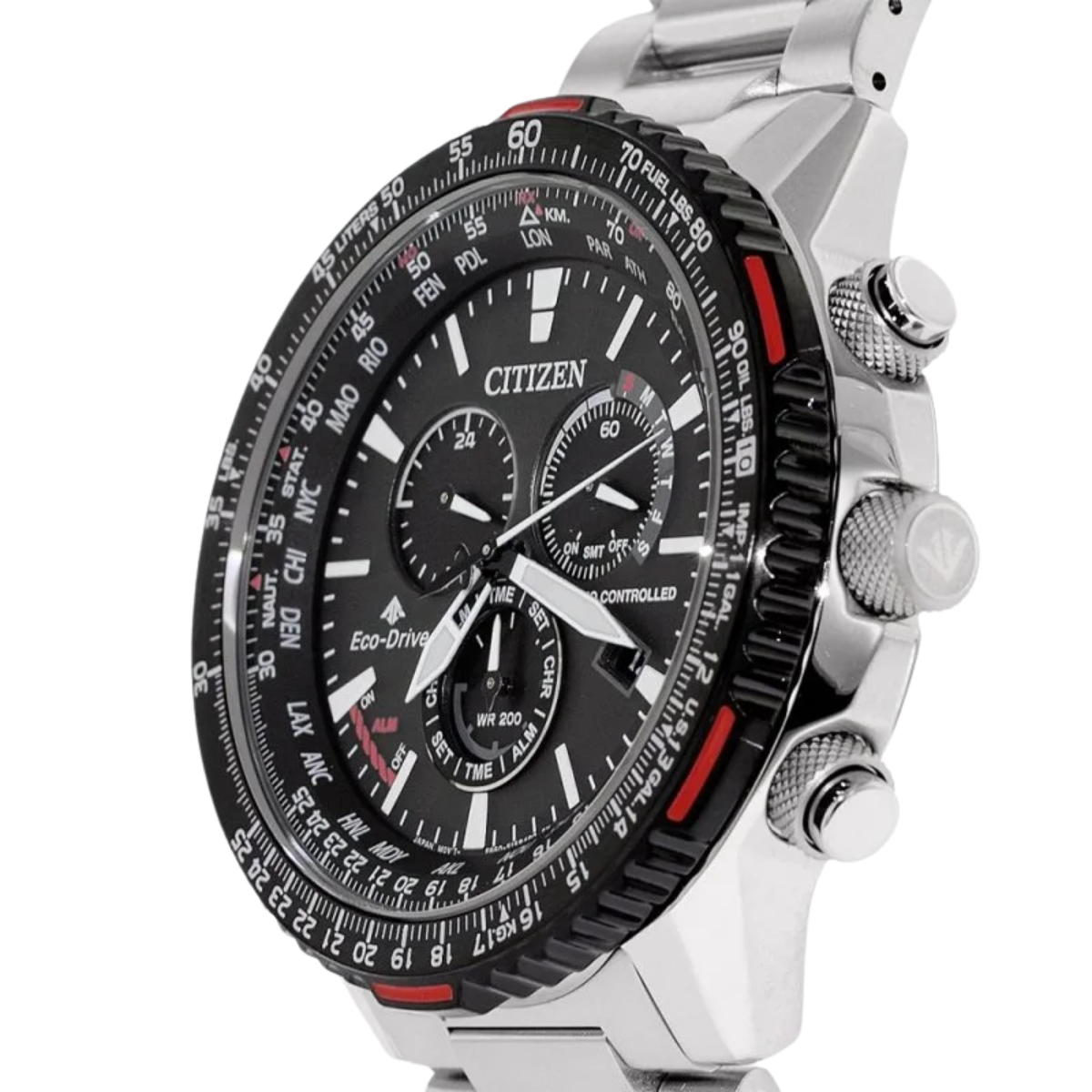 Citizen Promaster CB5001-57E CB5001 SKY Chronograph Black Dial Eco-Drive Mens Watch