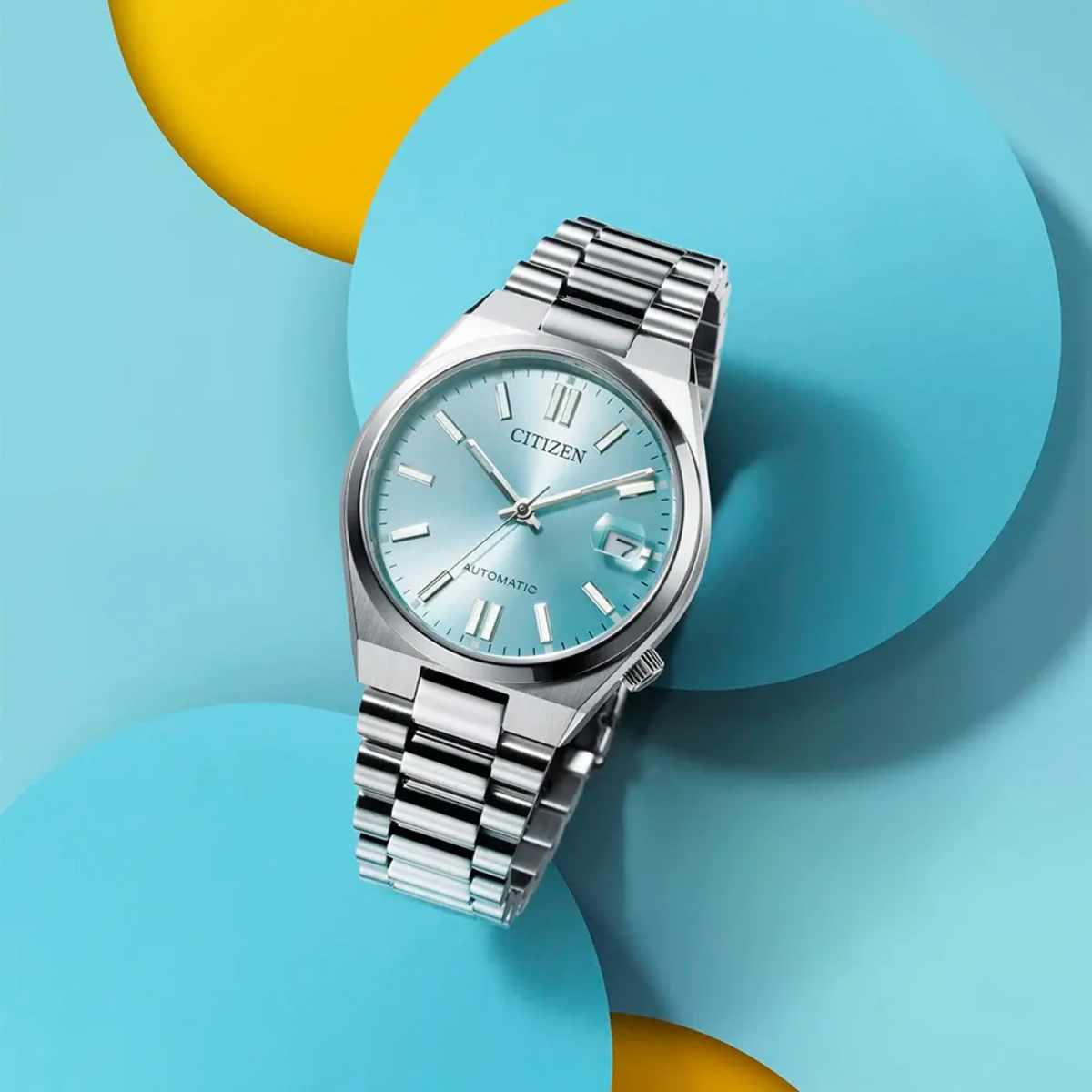 Citizen NJ0200-50L Tsuyosa 37MM Automatic Ice Blue Dial