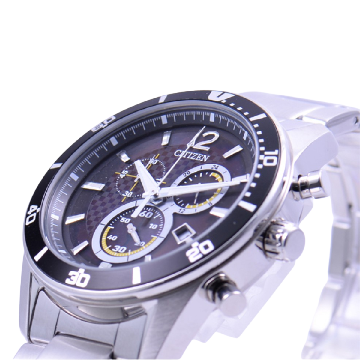 Citizen VO10-6742F Collection Alterna Eco-Drive Chronograph Black Dial Mens Watch
