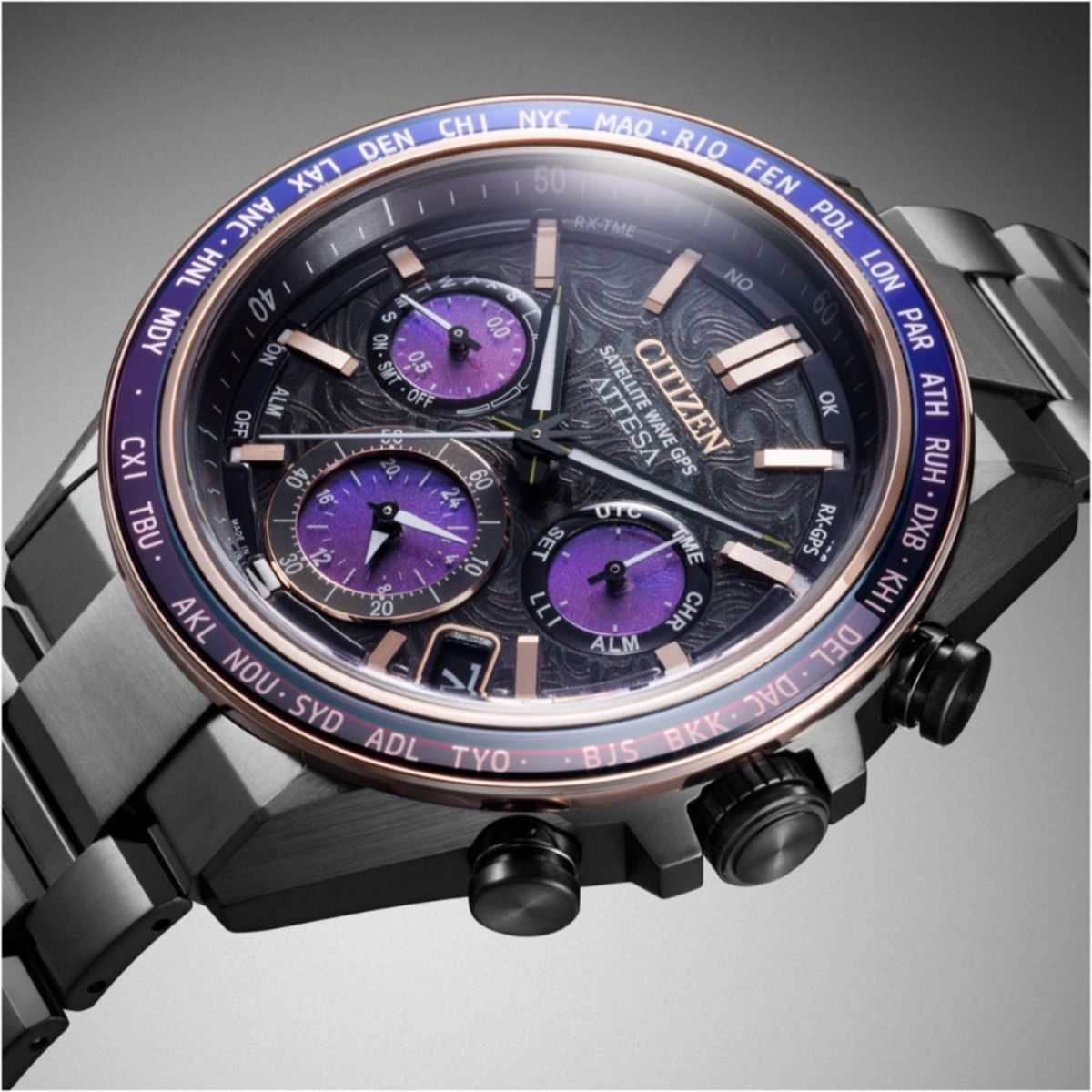 Citizen Attesa Satellite Wave GPS Super Titanium Limited Edition Watch CC4085-81Z