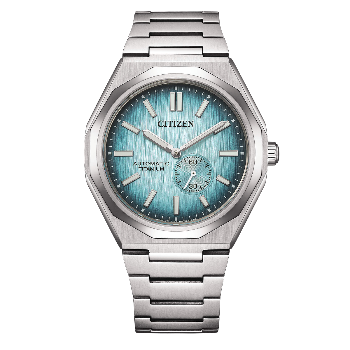Citizen Zenshin 60 NK5020-58L Mechanical Super Titanium Light Blue