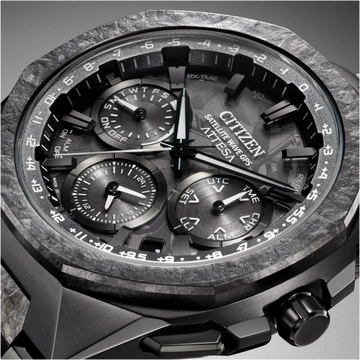 Citizen Attesa Satellite Wave GPS Recrystallized Limited Edition Watch CC4107-80H