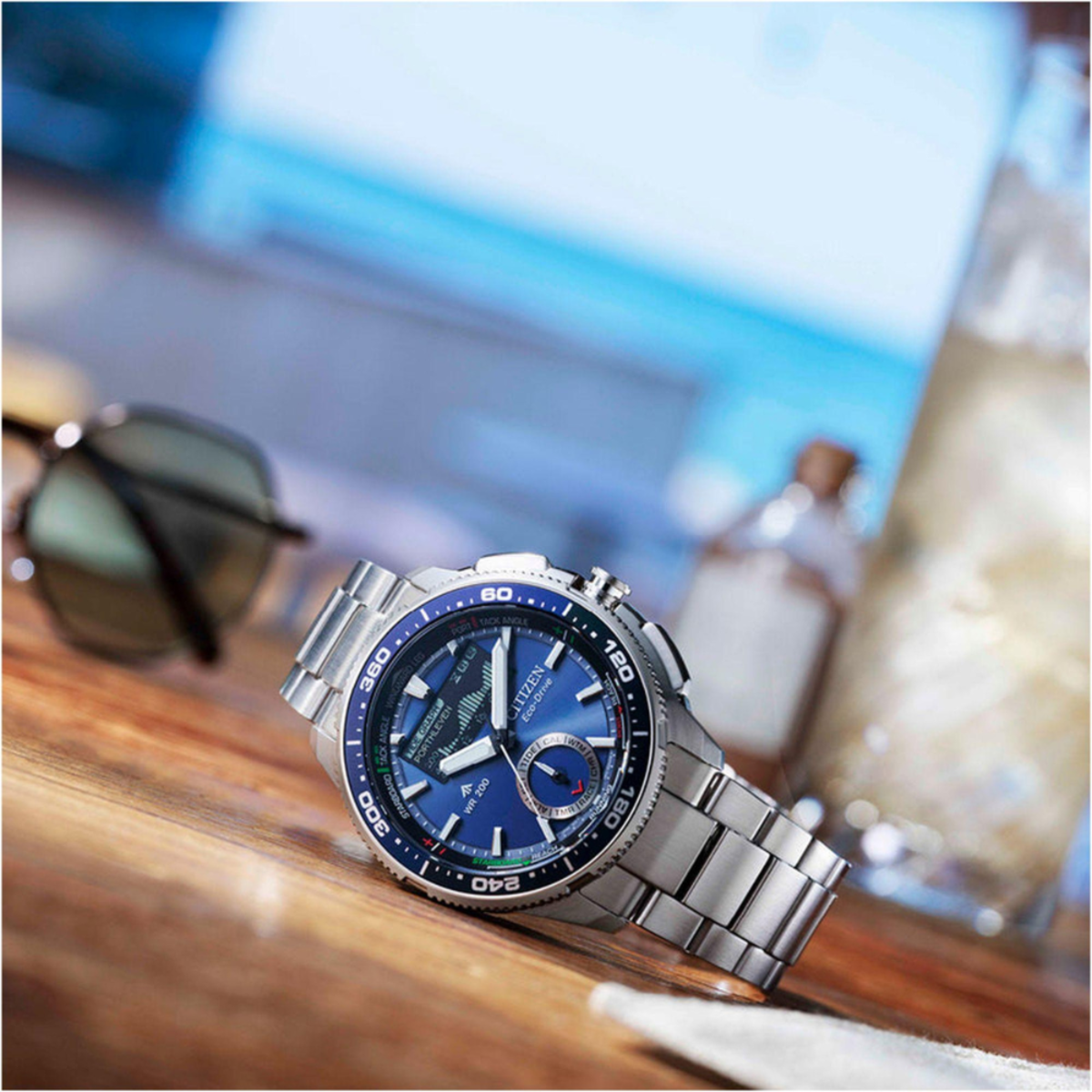 Citizen Promaster Wave Tracker JV3006-50L Eco-Drive Watch