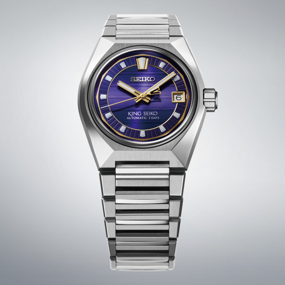 King Seiko VANAC SLA083J1 SLA083 SLA083J Tokyo Twilight Purple Dial Watch (PRE-ORDER JULY 2025)