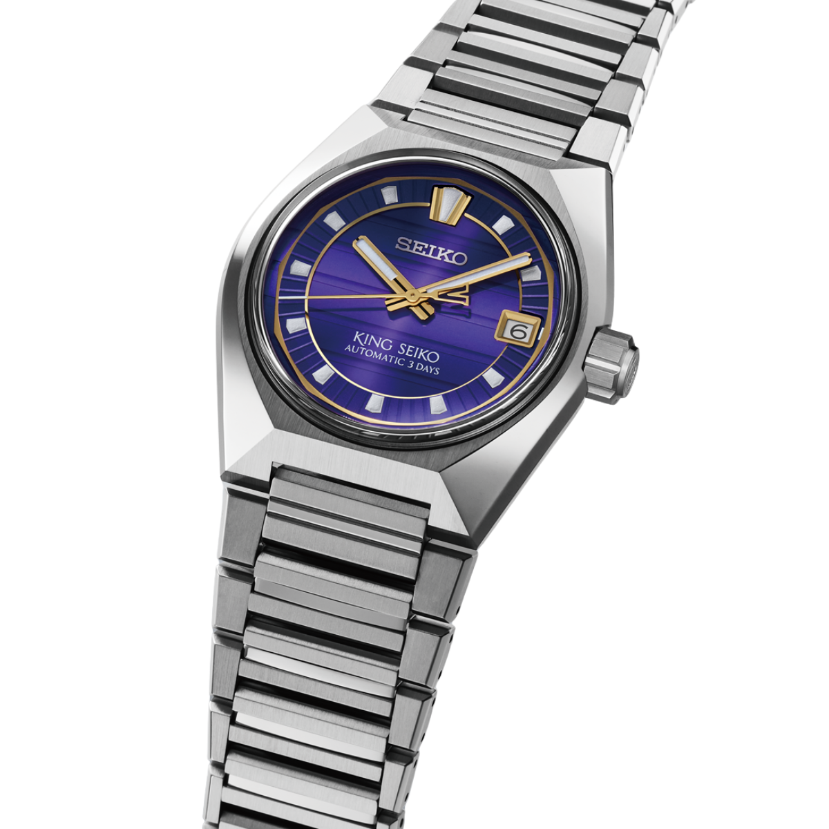 King Seiko VANAC SLA083J1 SLA083 SLA083J Tokyo Twilight Purple Dial Watch (PRE-ORDER JULY 2025)
