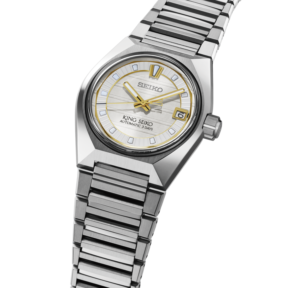 King Seiko VANAC SLA087J1 SLA087 SLA087J Tokyo Sunrise Silver Dial Watch (PRE-ORDER JULY 2025)