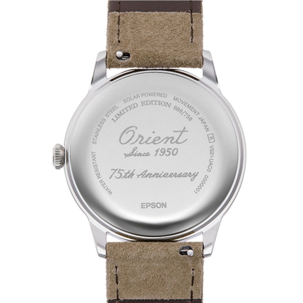 Orient RA-WK0006S Bambino 75th Anniversary Limited Edition White Dial Watch