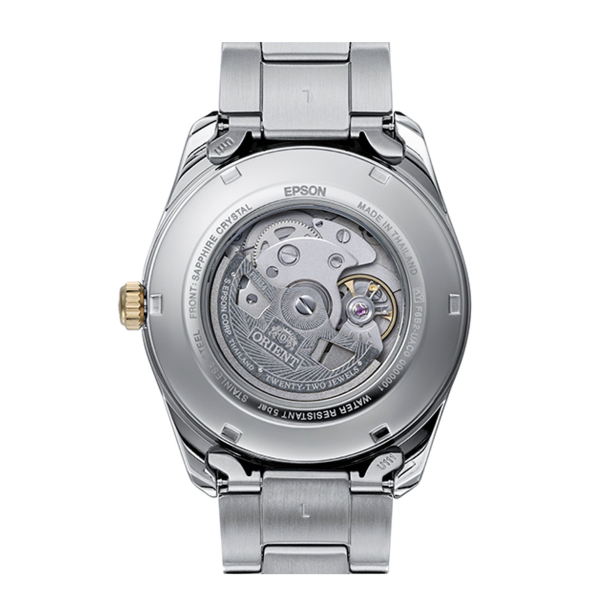 Orient Contemporary Stretto Sun & Moon Two-Tone RA-AK0312S Watch