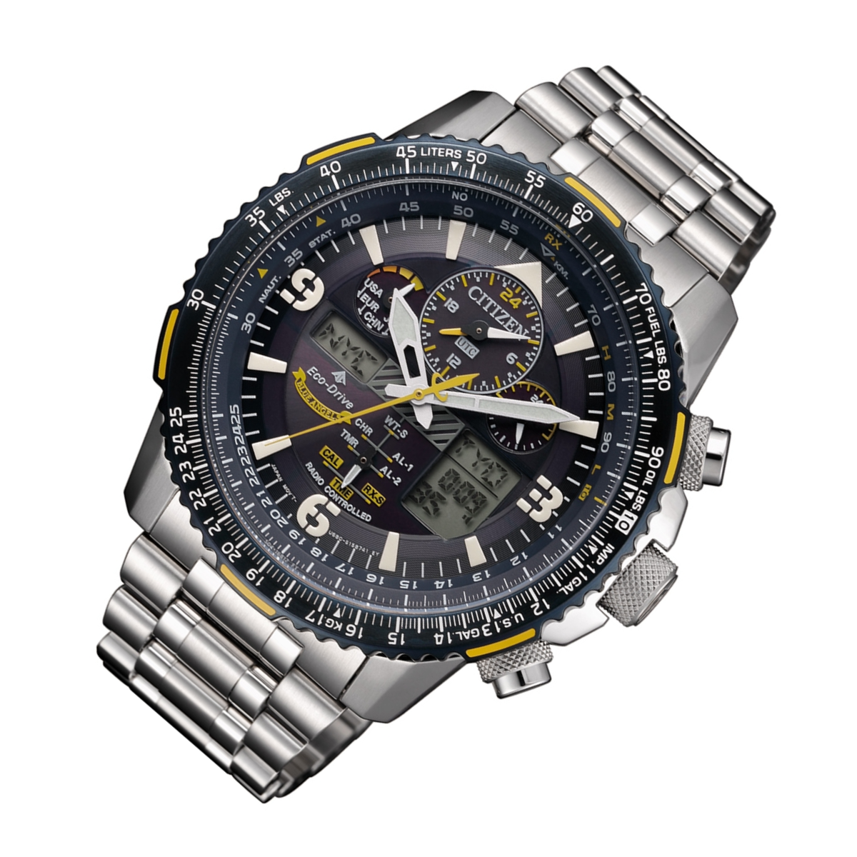 Citizen Promaster JY8078-52L JY8078 Skyhawk " Blue Angel" Eco-Drive Mens Watch