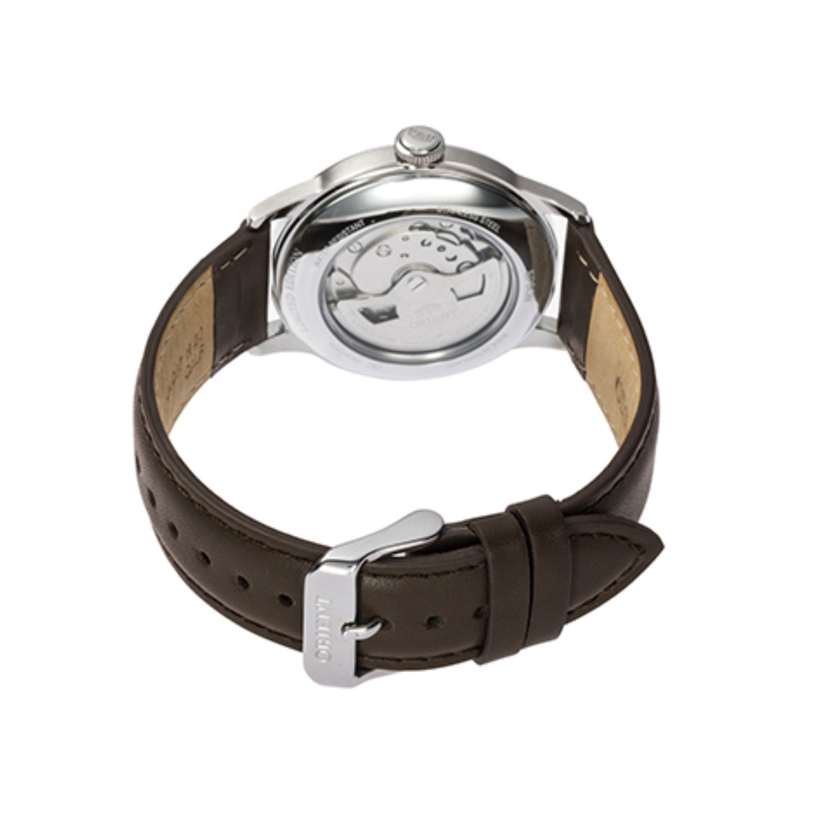 Orient RA-AC0M15Y Bambino Limited Edition Copper Dial Mechanical Leather Watch