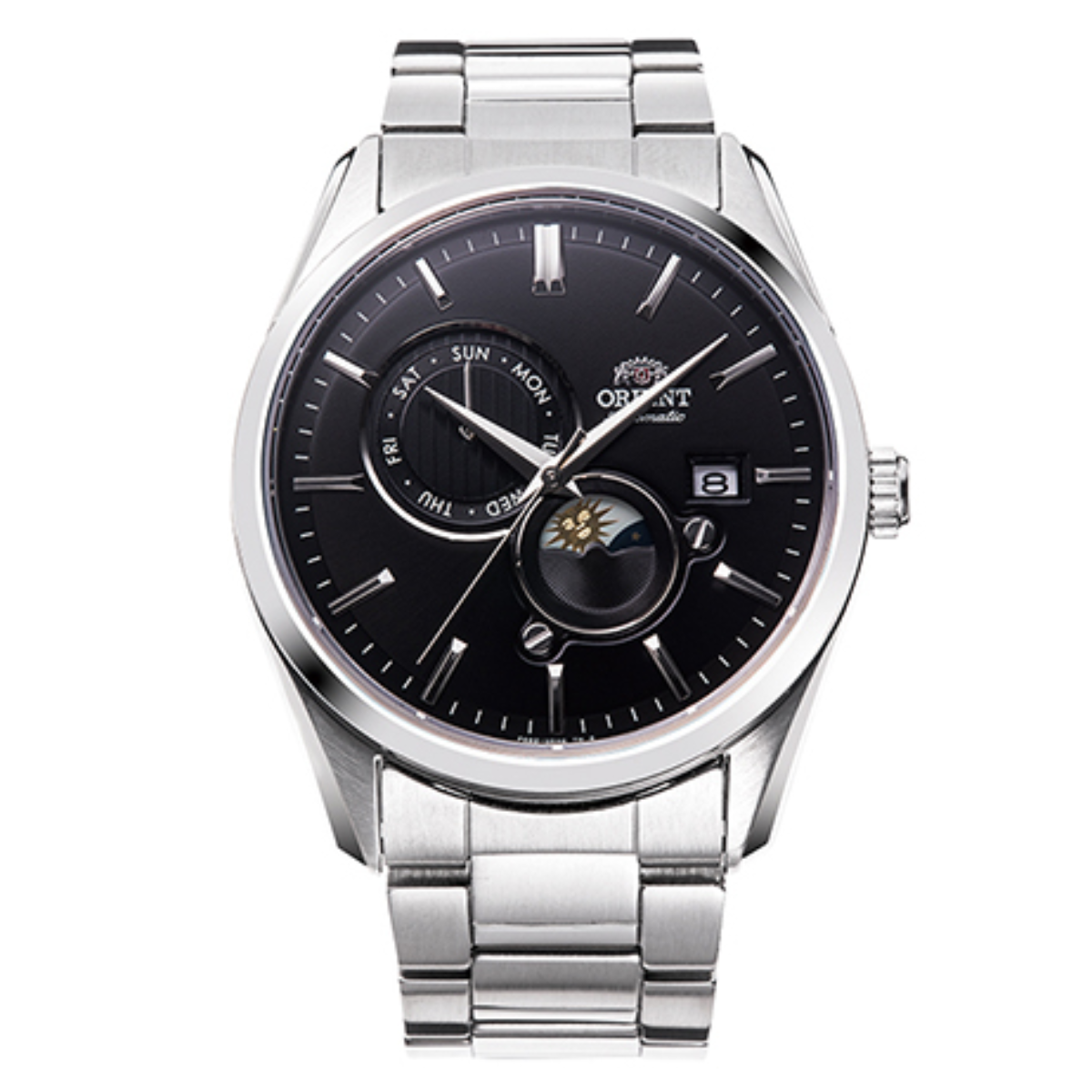 Orient RA-AK0307B Contemporary Sun & Moon Automatic Casual Mens Watch