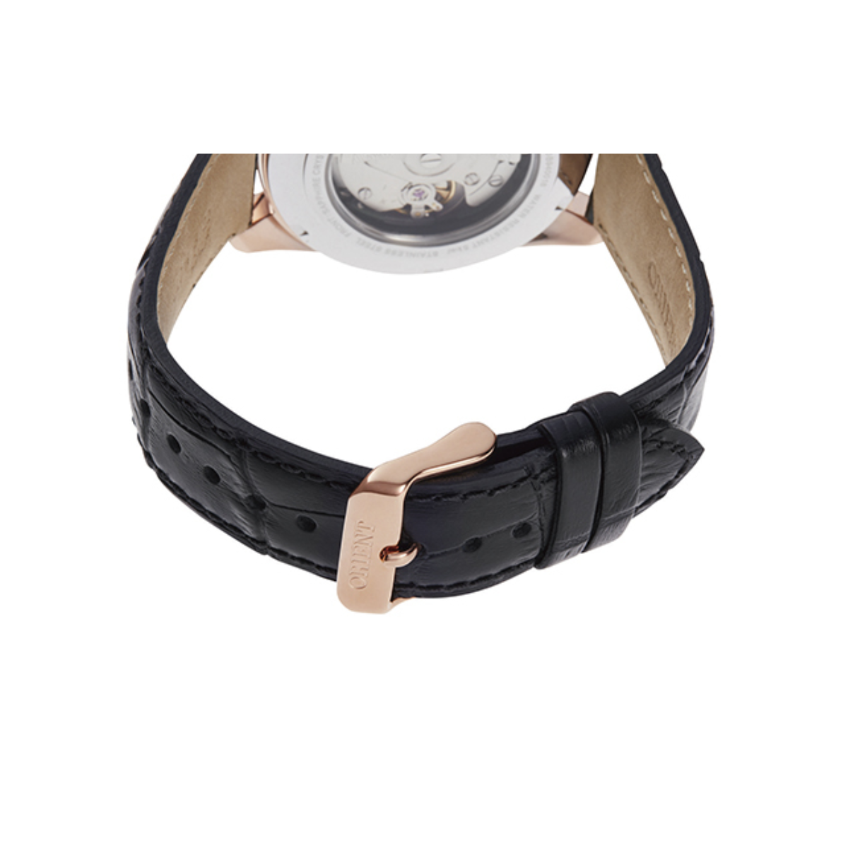 Orient RA-AK0309B Contemporary Sun & Moon Automatic Leather Mens Watch
