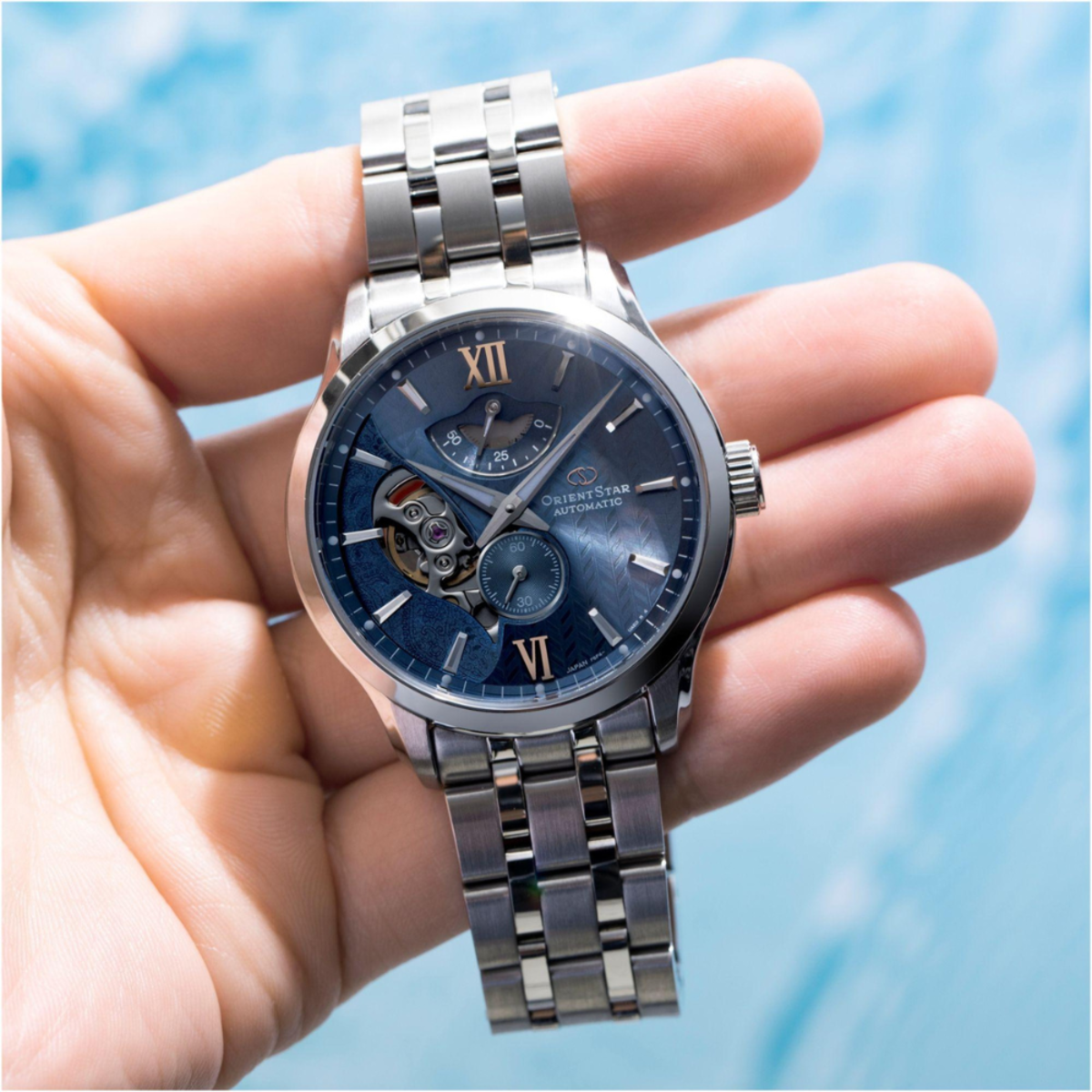 Orient Star Contemporary Layered Skeleton Automatic Watch RE-AV0B08L