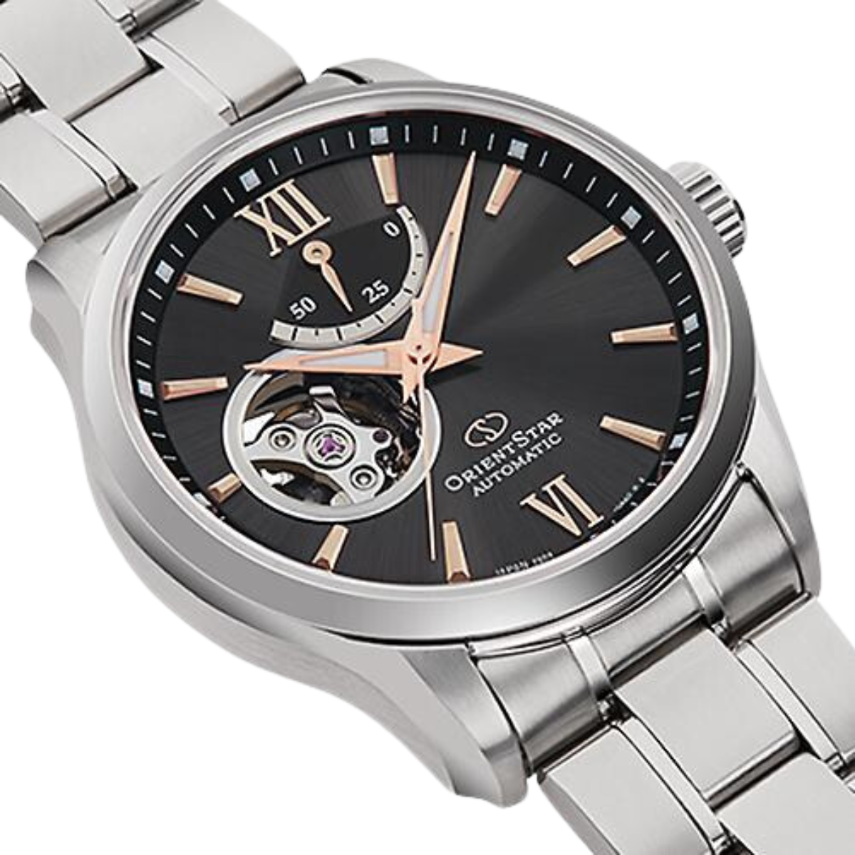 Orient Star RK-AT0009N Contemporary Semi-Skeleton Mechanical Mens Watch