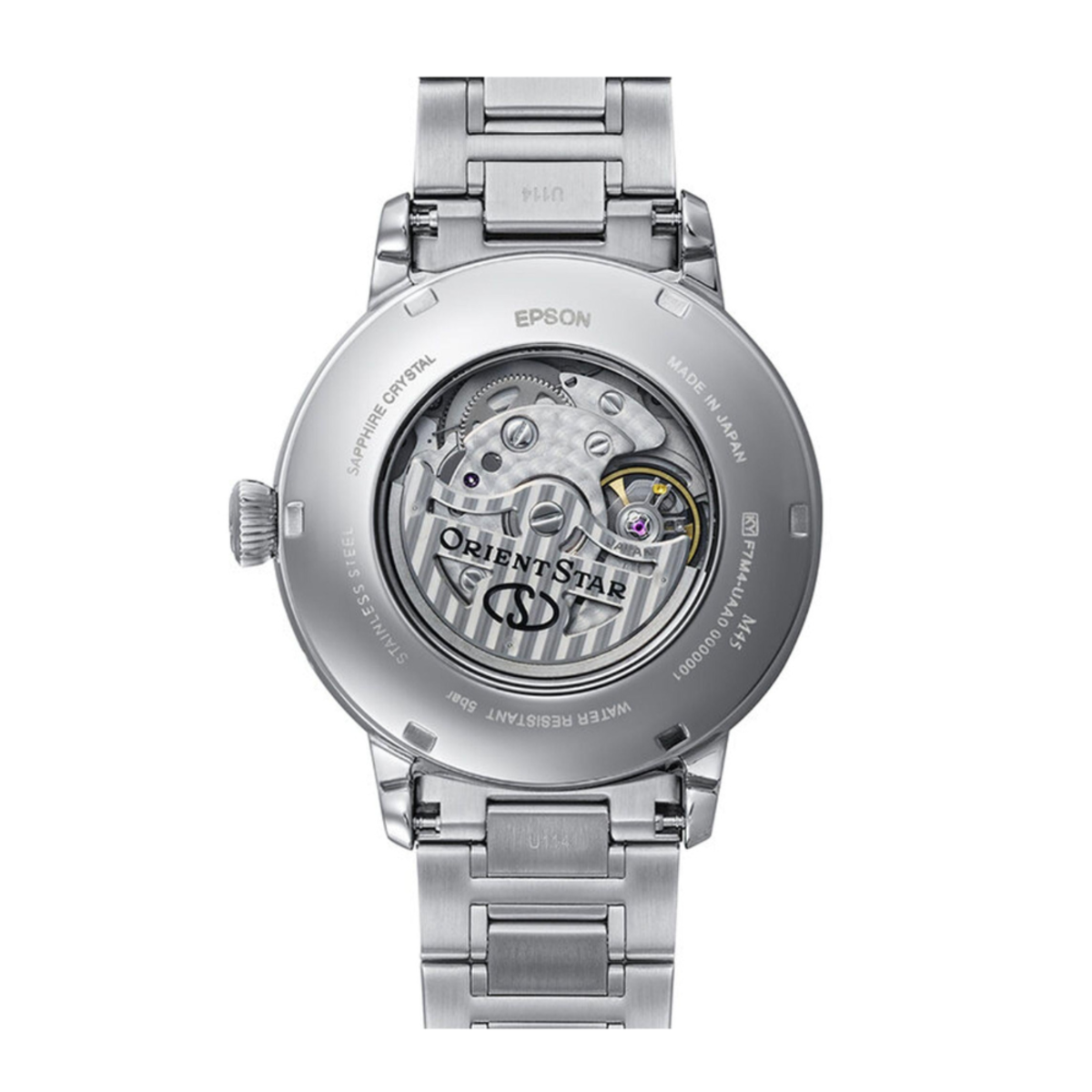 Orient Star | Classic M45 F7 Moon Phase Semi-Skeleton Watch RE-BT0006L