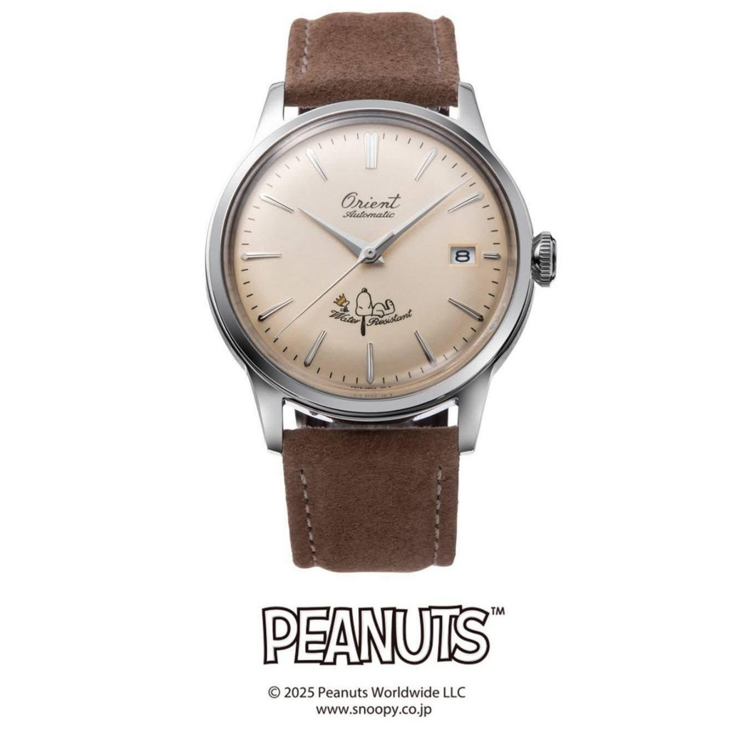 【新品未使用】Orient Bambino 38 RN-AC0M17G Orient RA-AC0M17G Bambino 38 x Peanuts 75th Anniversary Limited