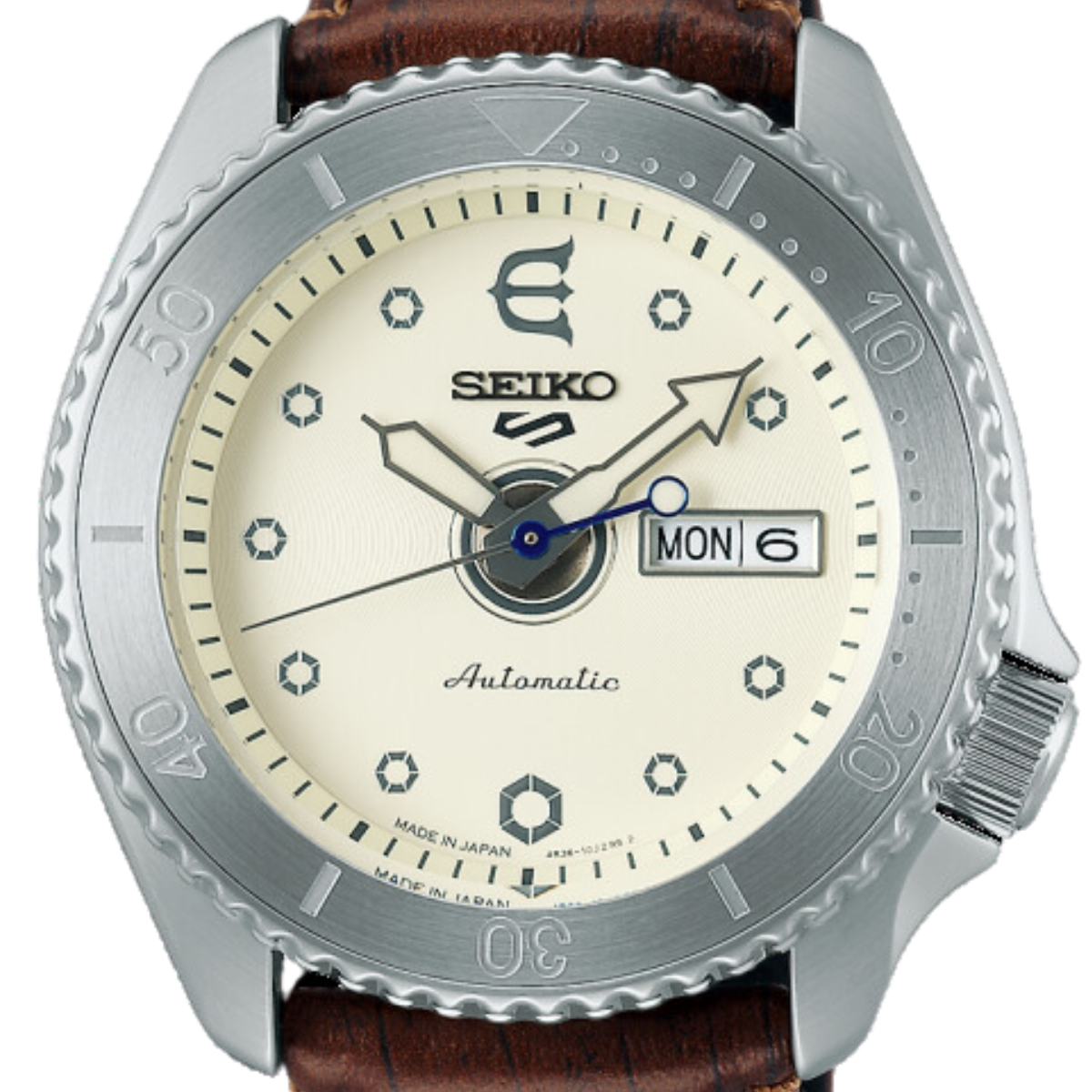 Seiko 5 Sports Automatic SBSA103 Evisen Skateboards Limited Edition JDM Mens Watch