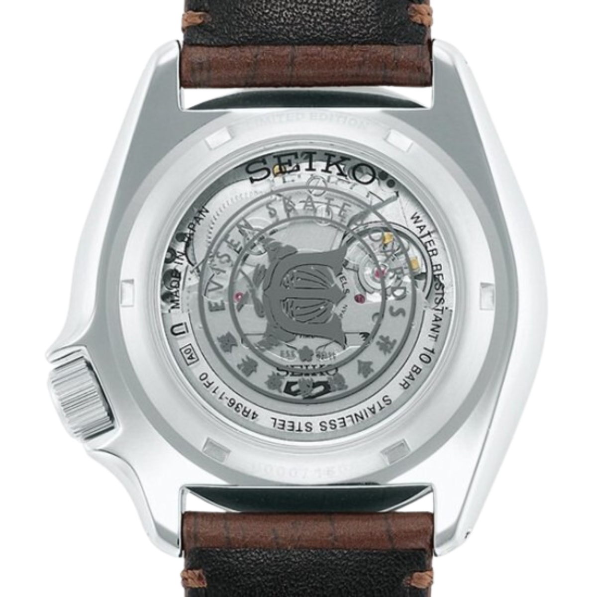 Seiko 5 Sports Automatic SBSA103 Evisen Skateboards Limited Edition JDM Mens Watch
