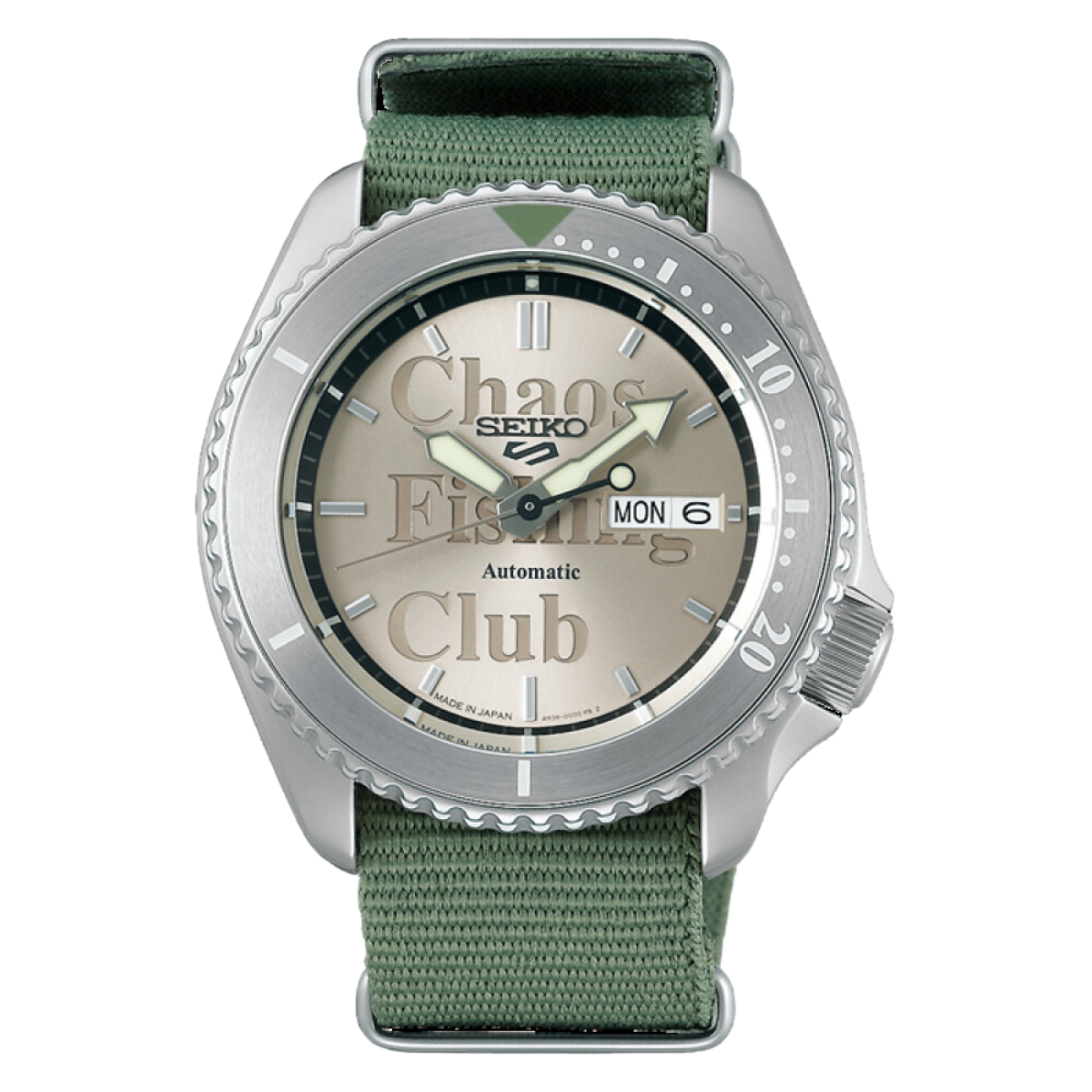 Seiko 5 Sports x Chaos Fishing Club Limited Edition Watch | SBSA169