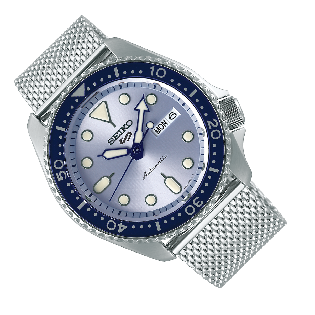 Seiko 5 Sports Mesh Strap SRPE77K1 SRPE77 SRPE77K Mens Watch