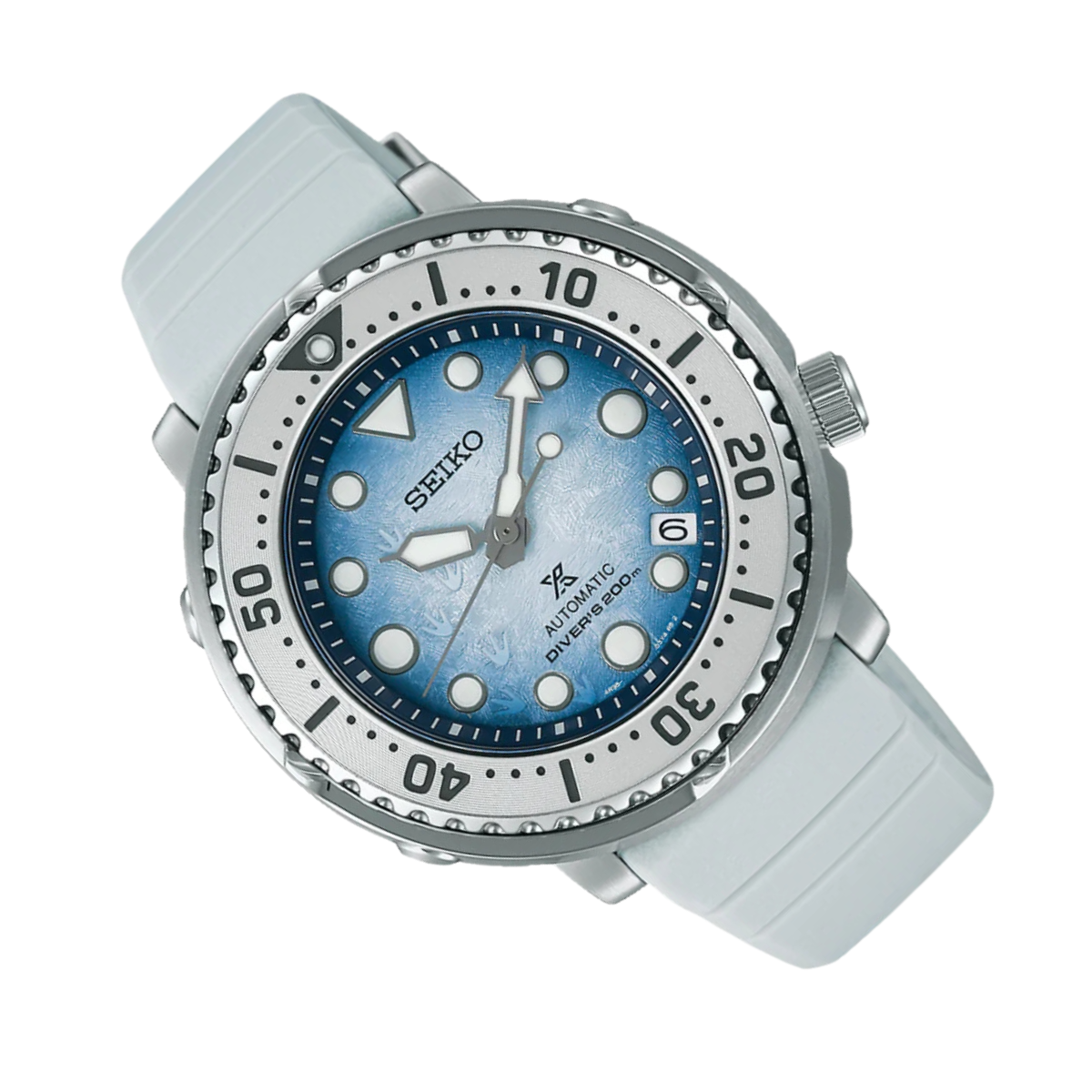 Seiko Prospex SRPG59K1 SRPG59K SRPG59 Antartica Monster Automatic Blue Dial Mens Watch